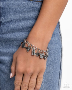 Compassionate Charm - Silver Bracelet - Paparazzi