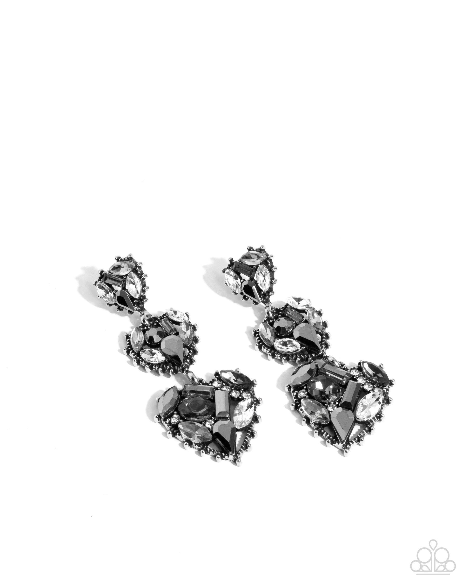 Lovable Lure - Silver Post Earring - Paparazzi - Dare2bdazzlin N Jewelry