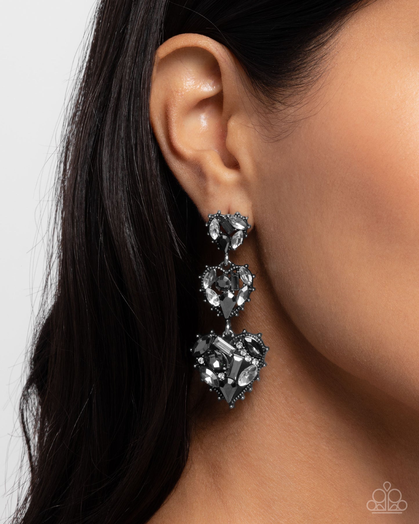 Lovable Lure - Silver Post Earring - Paparazzi - Dare2bdazzlin N Jewelry