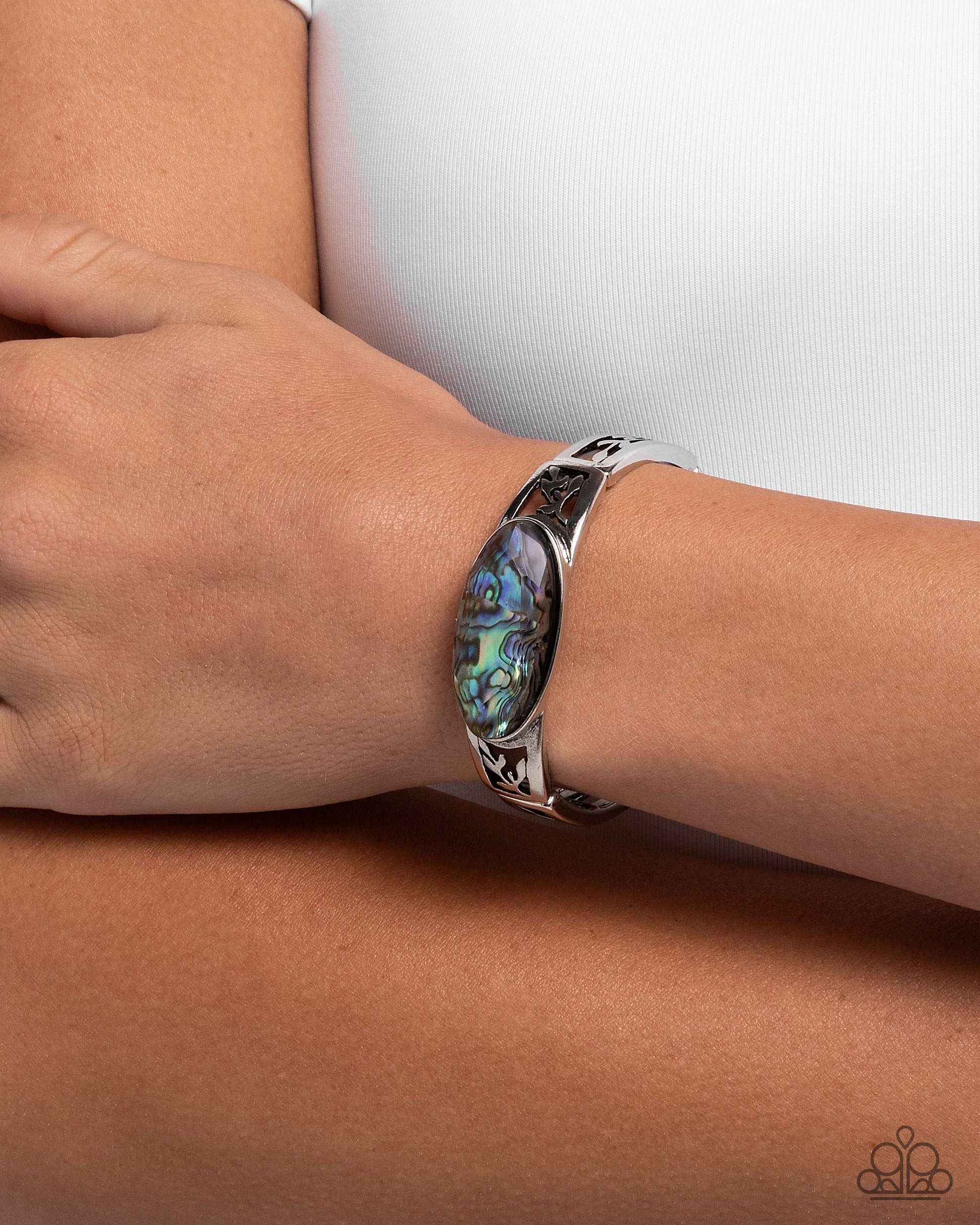 Spliced Santa Fe - Blue Bracelet - Paparazzi - Dare2bdazzlin N Jewelry