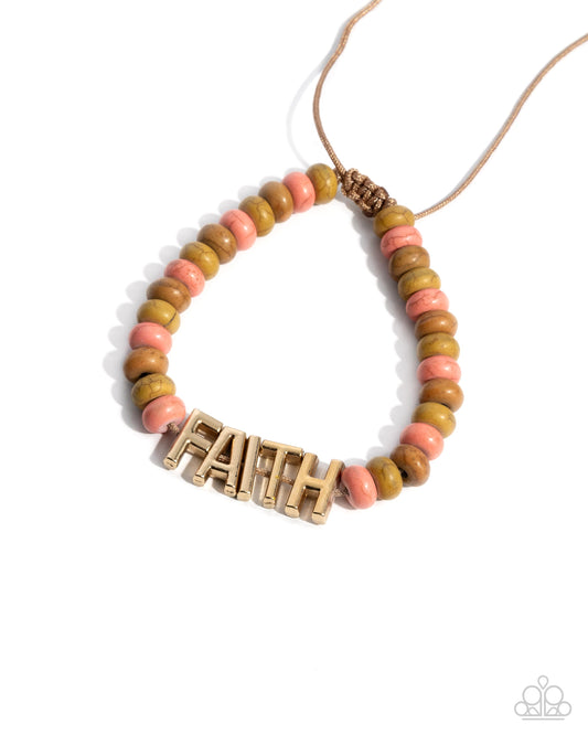 Word of Faith - Multi Bracelet - Paparazzi - Dare2bdazzlin N Jewelry