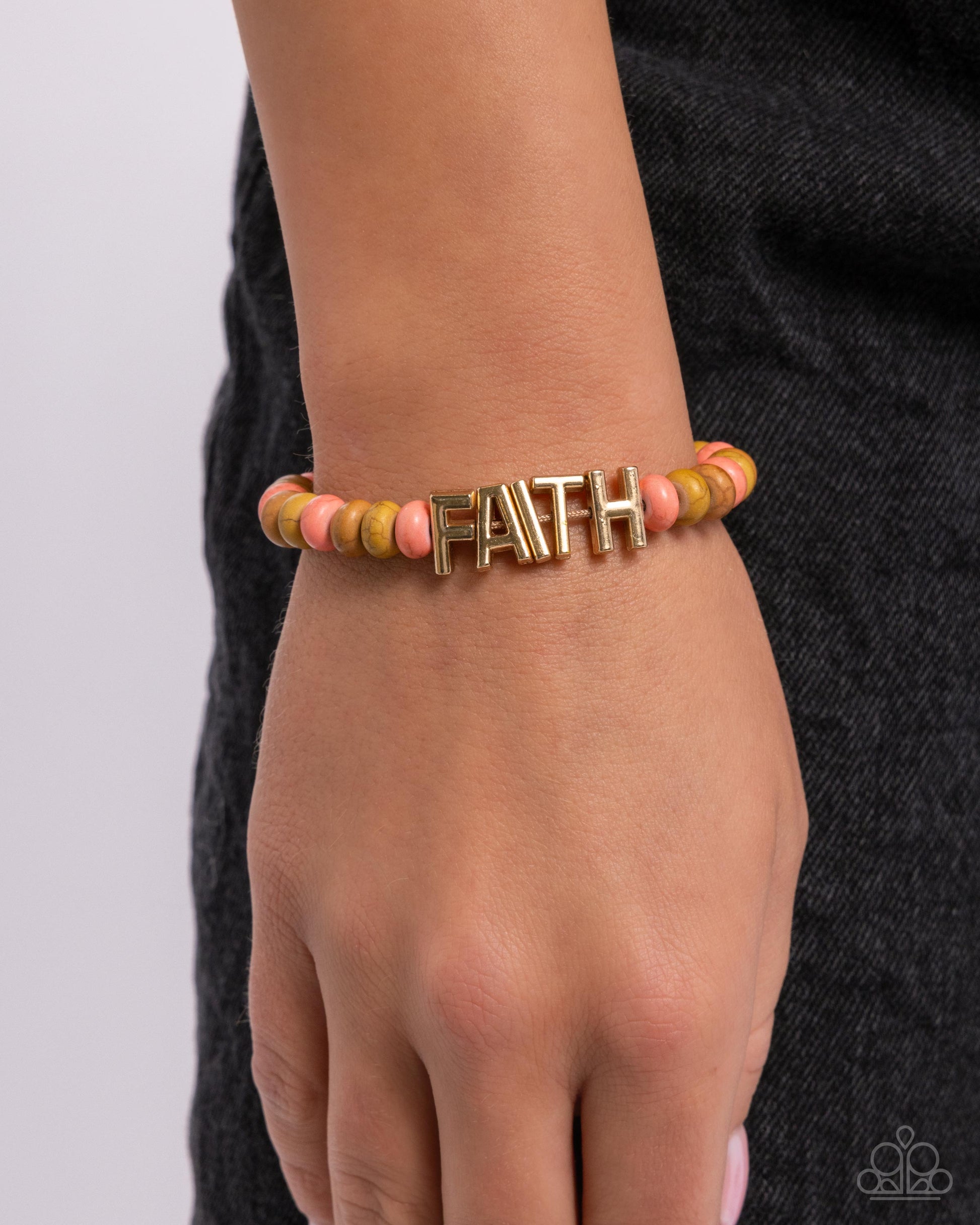 Word of Faith - Multi Bracelet - Paparazzi - Dare2bdazzlin N Jewelry