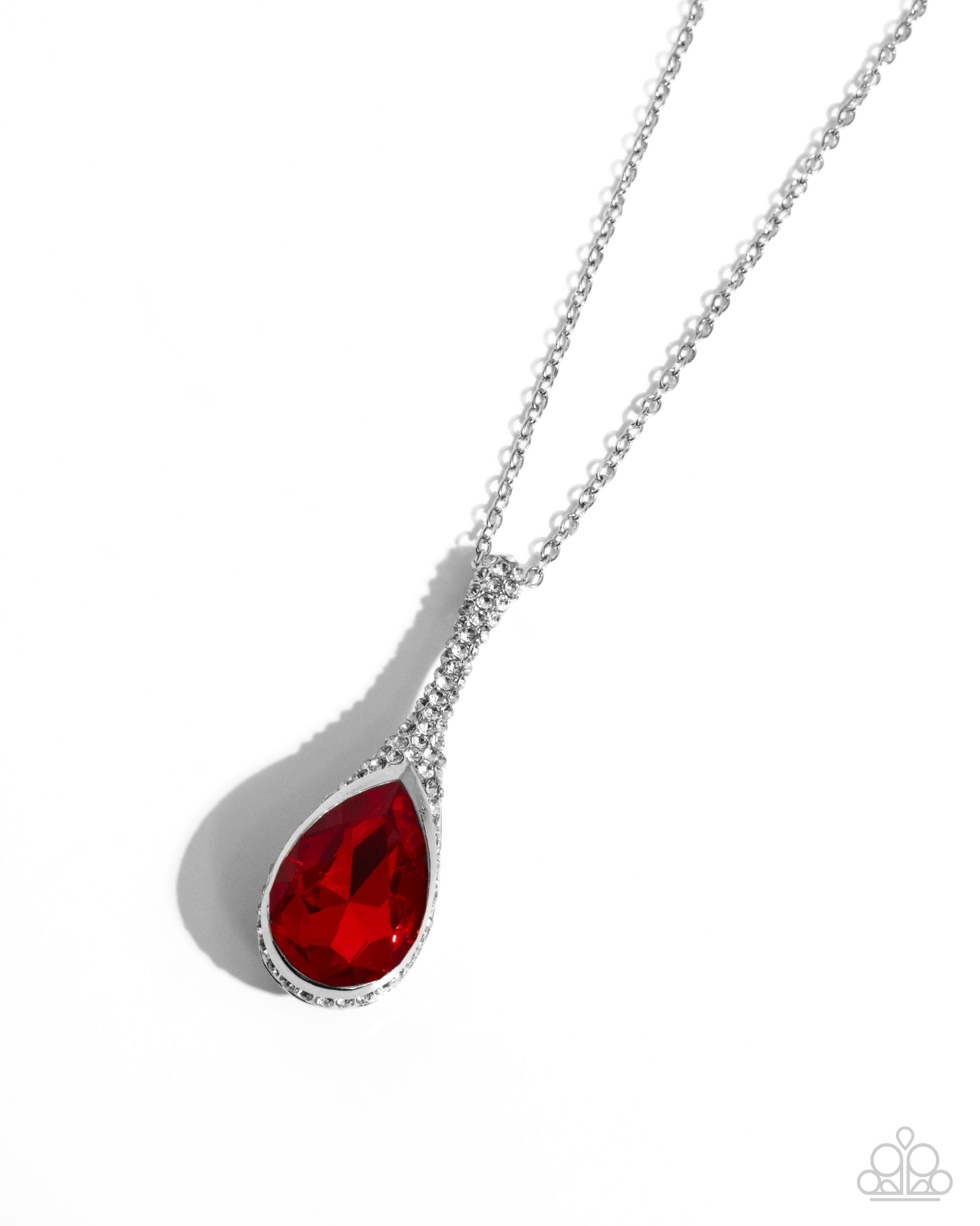 Rosy Revival - Red Necklace - Paparazzi - Dare2bdazzlin N Jewelry