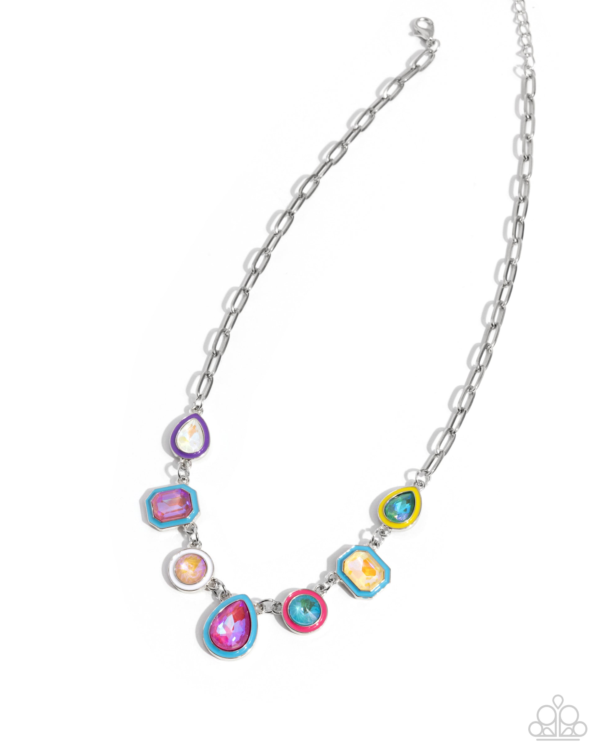 Classy Character - Blue Necklace - Paparazzi - Dare2bdazzlin N Jewelry