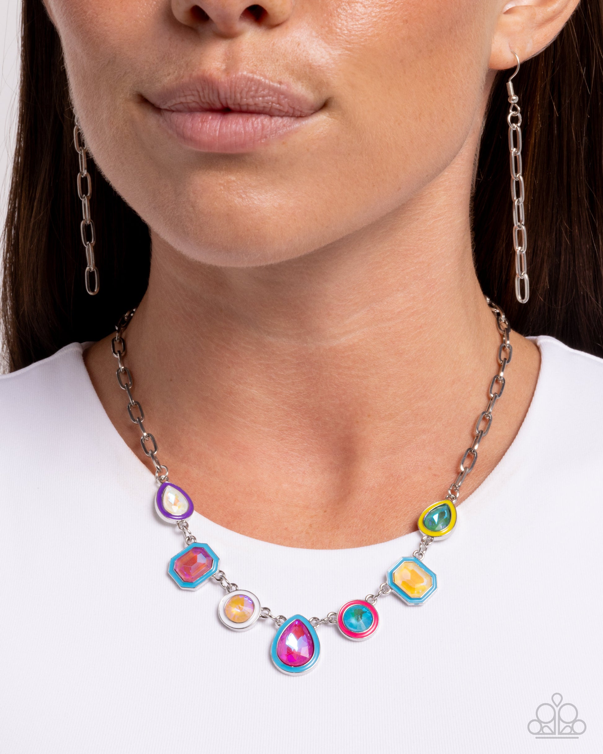 Classy Character - Blue Necklace - Paparazzi - Dare2bdazzlin N Jewelry