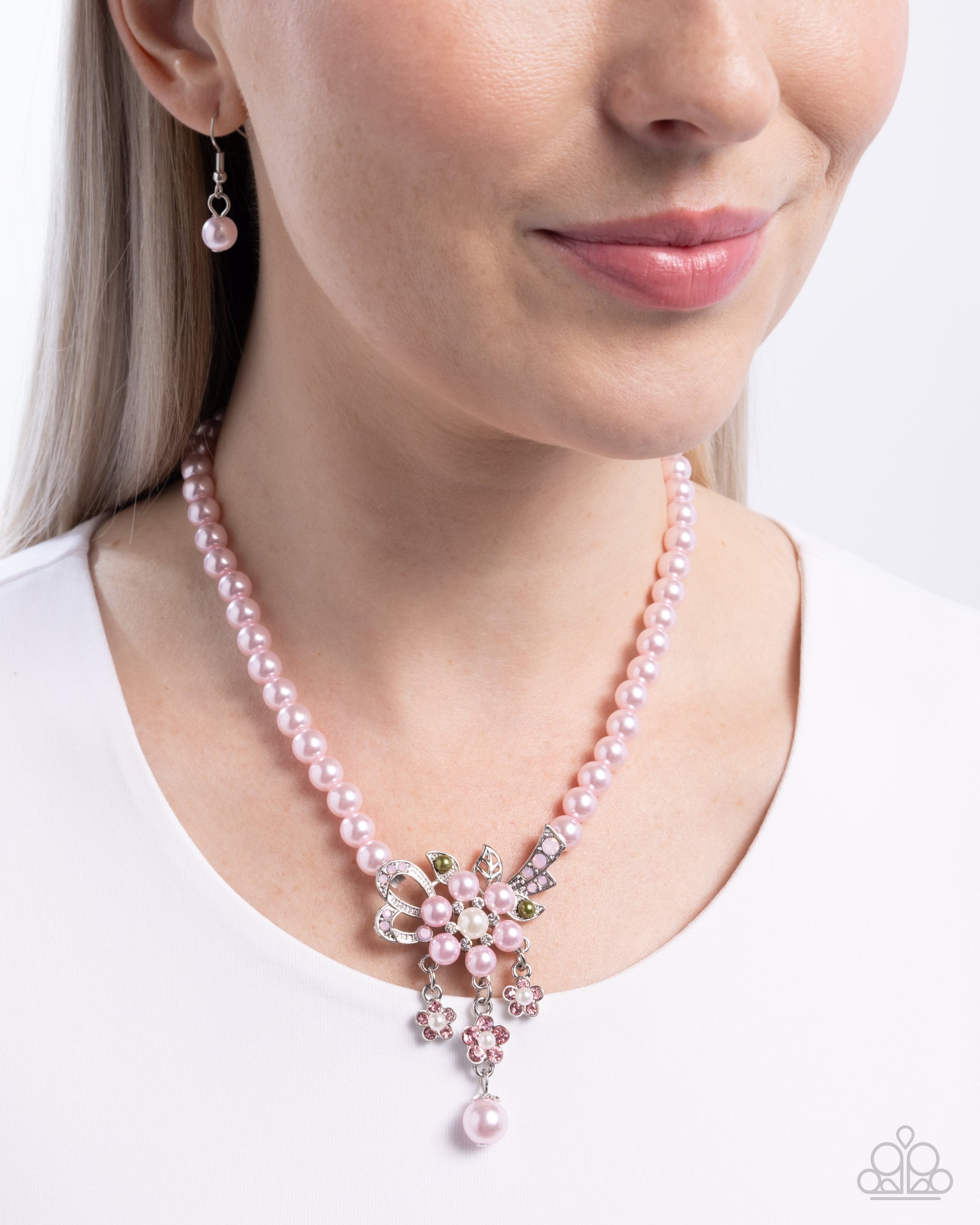 All Over TON - Pink Necklace - Paparazzi - Dare2bdazzlin N Jewelry