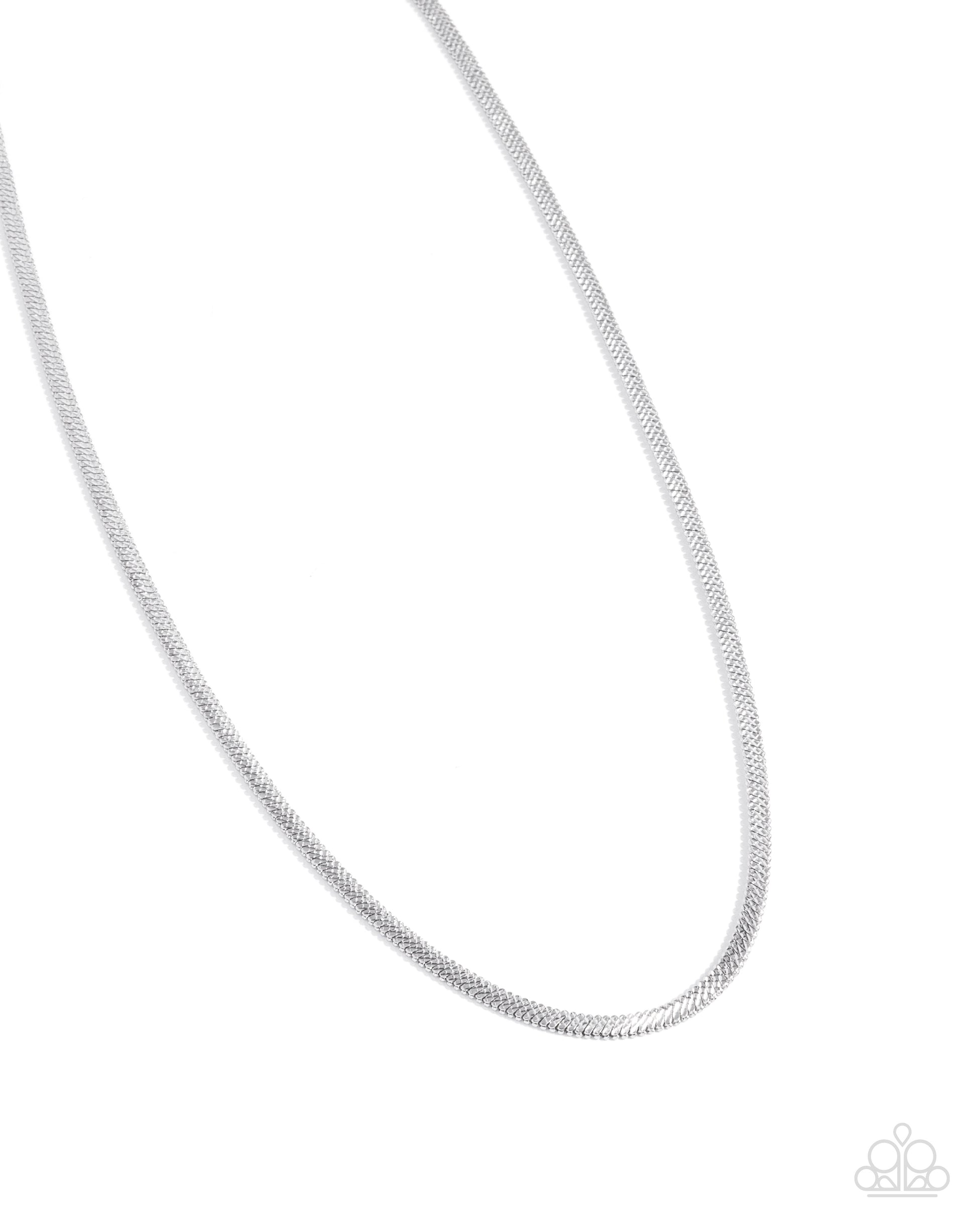 Spirited Simplicity - Silver Necklace - Paparazzi - Dare2bdazzlin N Jewelry