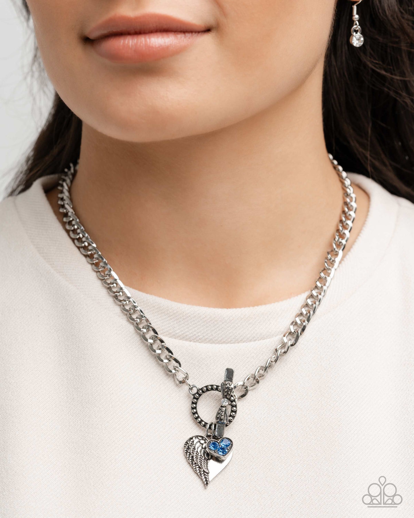 Cherub Class - Complete Look Set - Blue - Paparazzi - Dare2bdazzlin N Jewelry