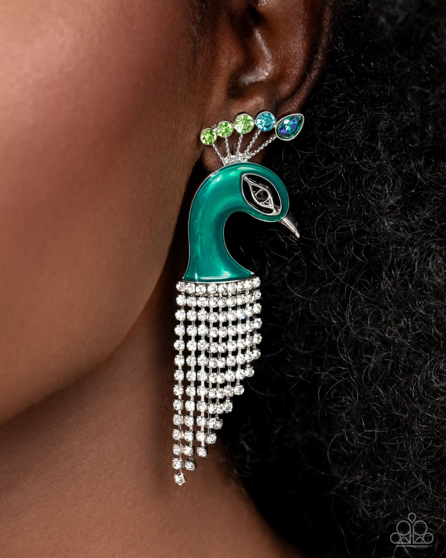 Pampered Peacock - Multi Post Earring - Paparazzi - Dare2bdazzlin N Jewelry