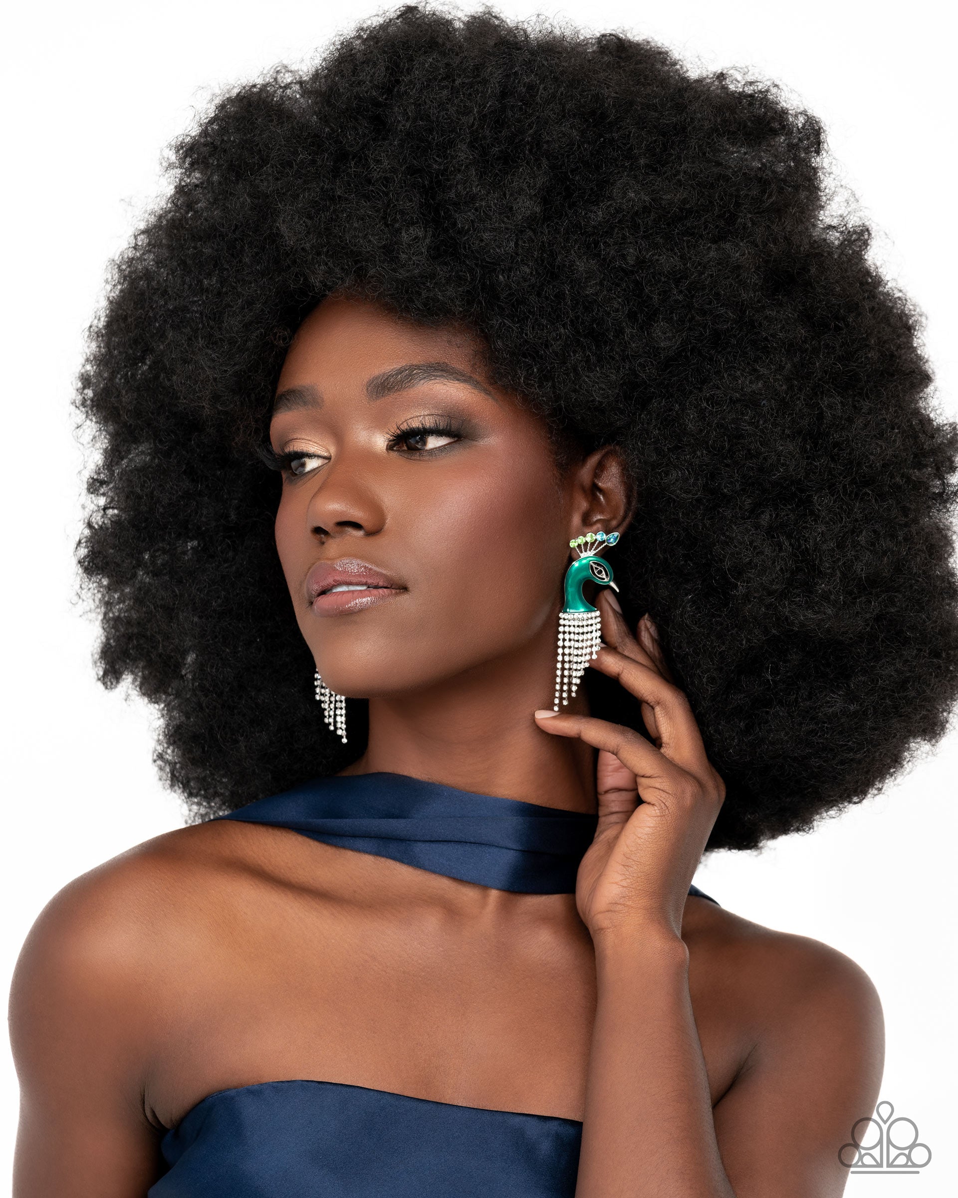 Pampered Peacock - Multi Post Earring - Paparazzi - Dare2bdazzlin N Jewelry
