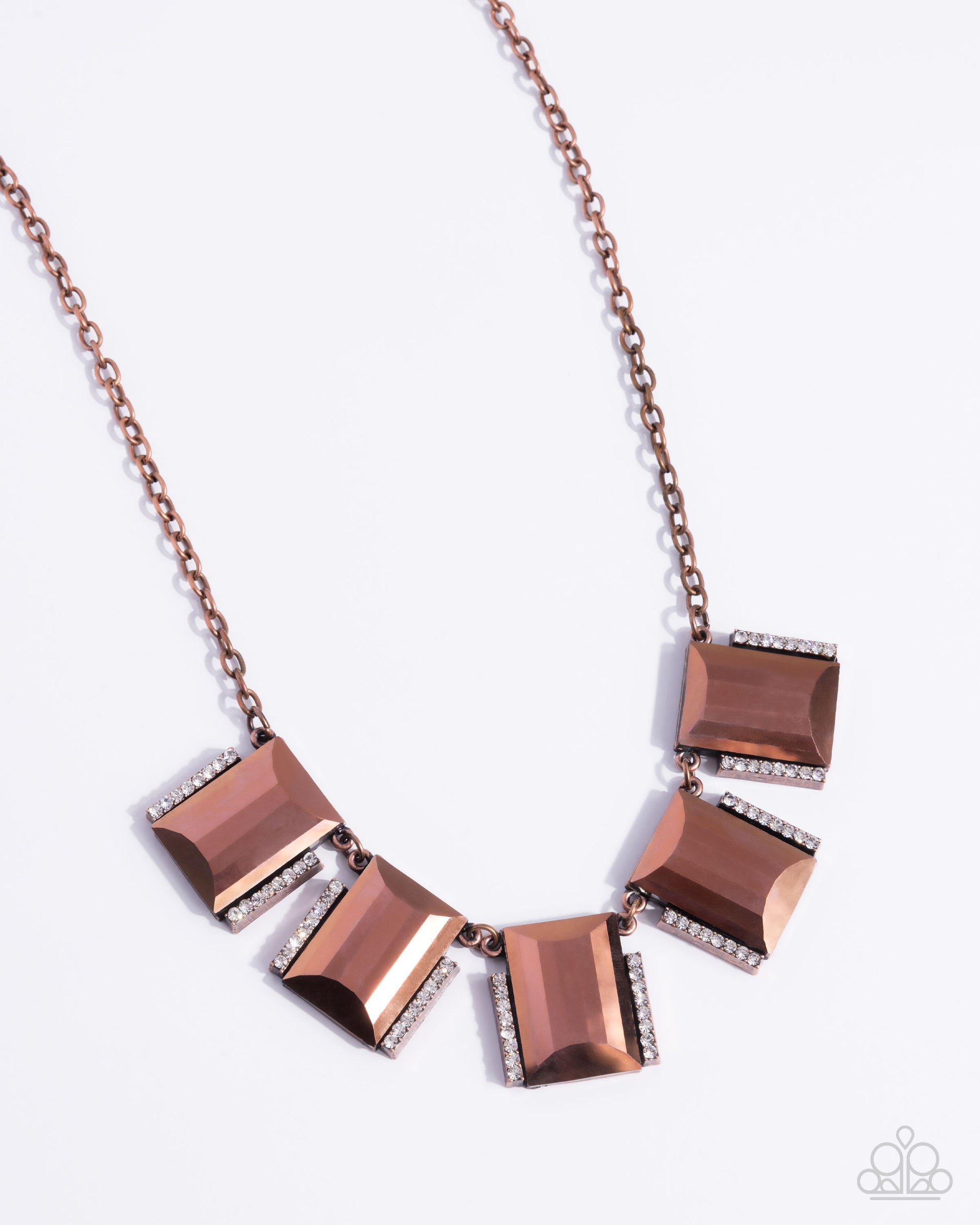Rebel Racket - Copper Necklace - Paparazzi - Dare2bdazzlin N Jewelry