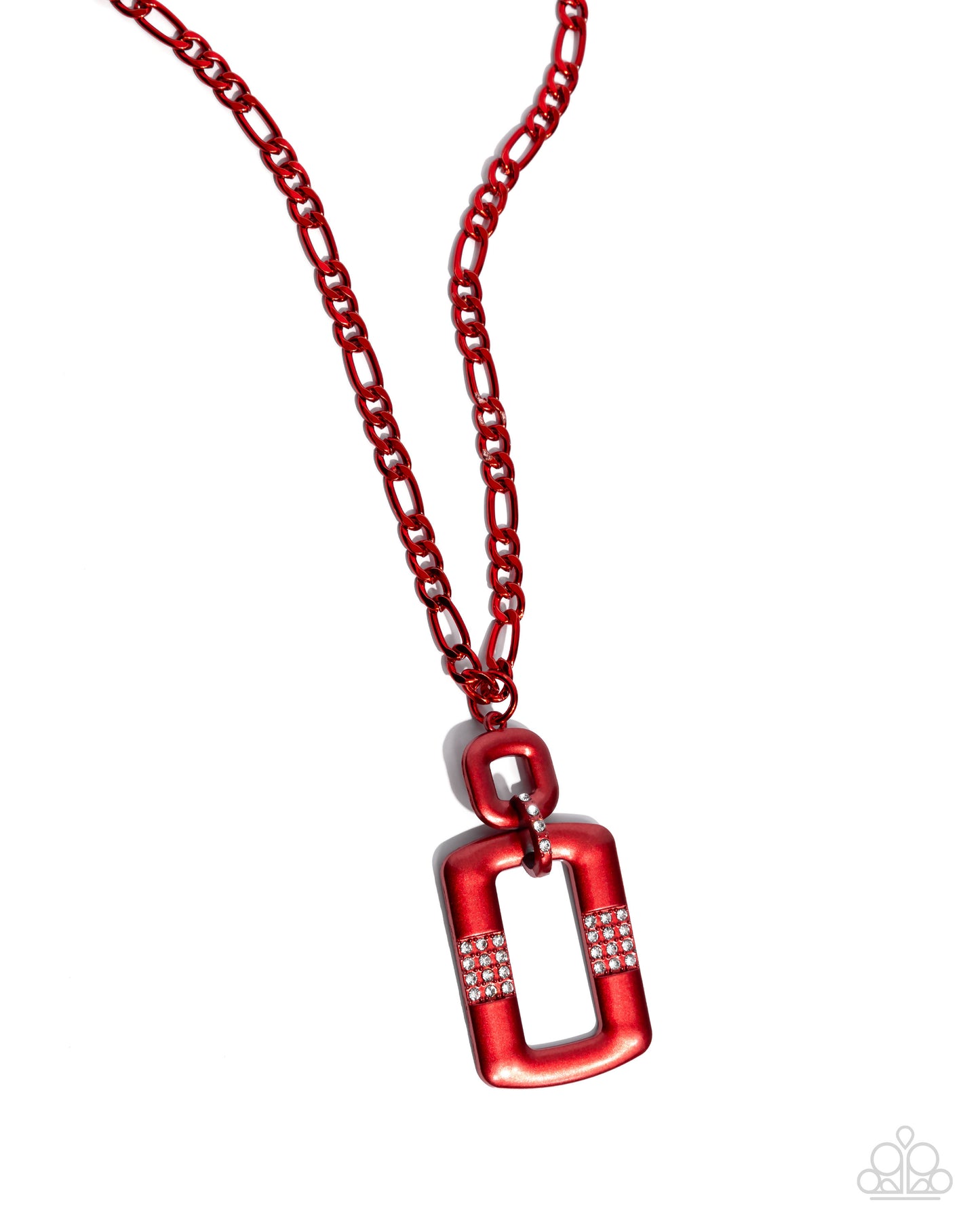 Metallic Movement - Red Necklace - Paparazzi - Dare2bdazzlin N Jewelry