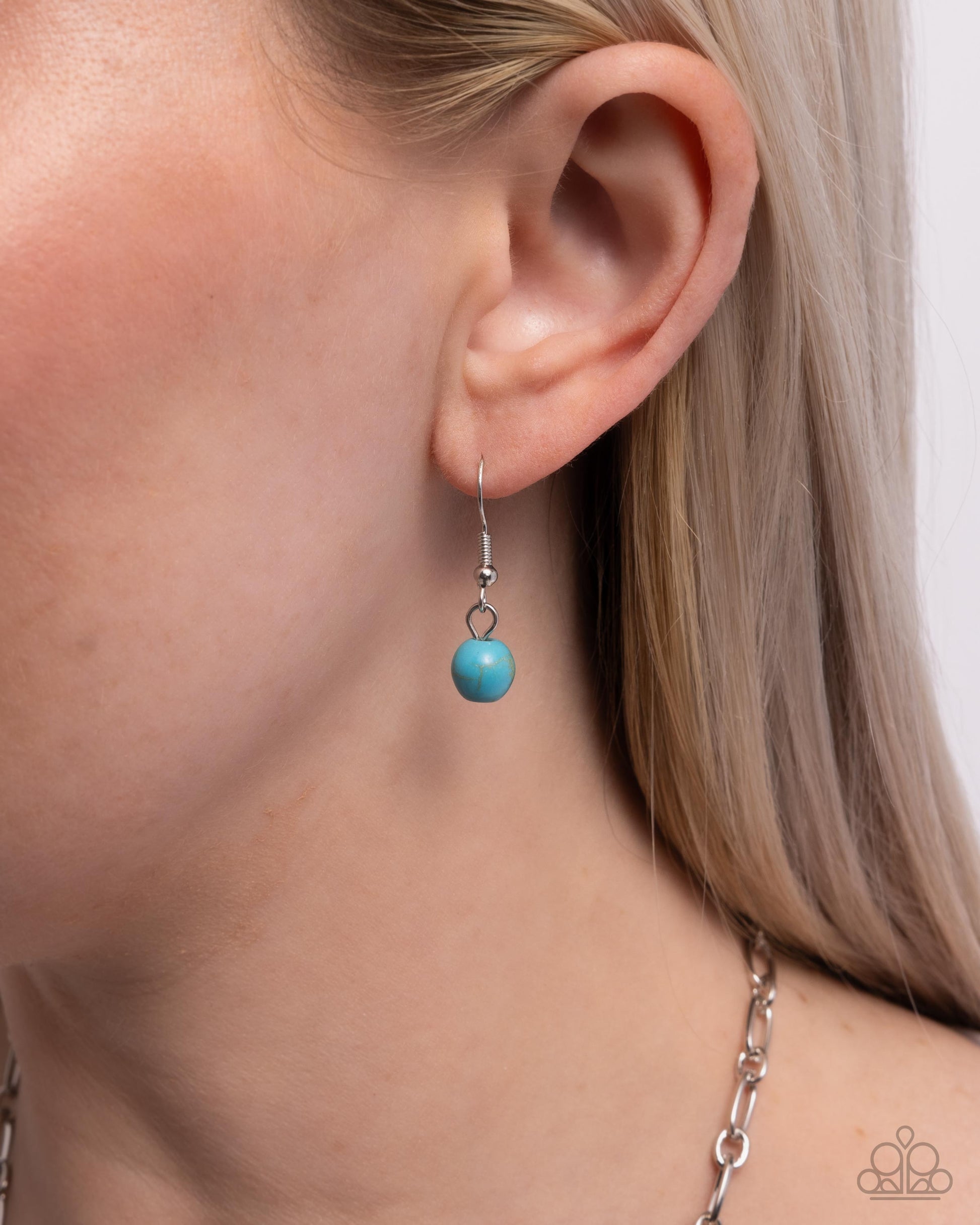 Stony Strength - Blue Necklace - Paparazzi - Dare2bdazzlin N Jewelry