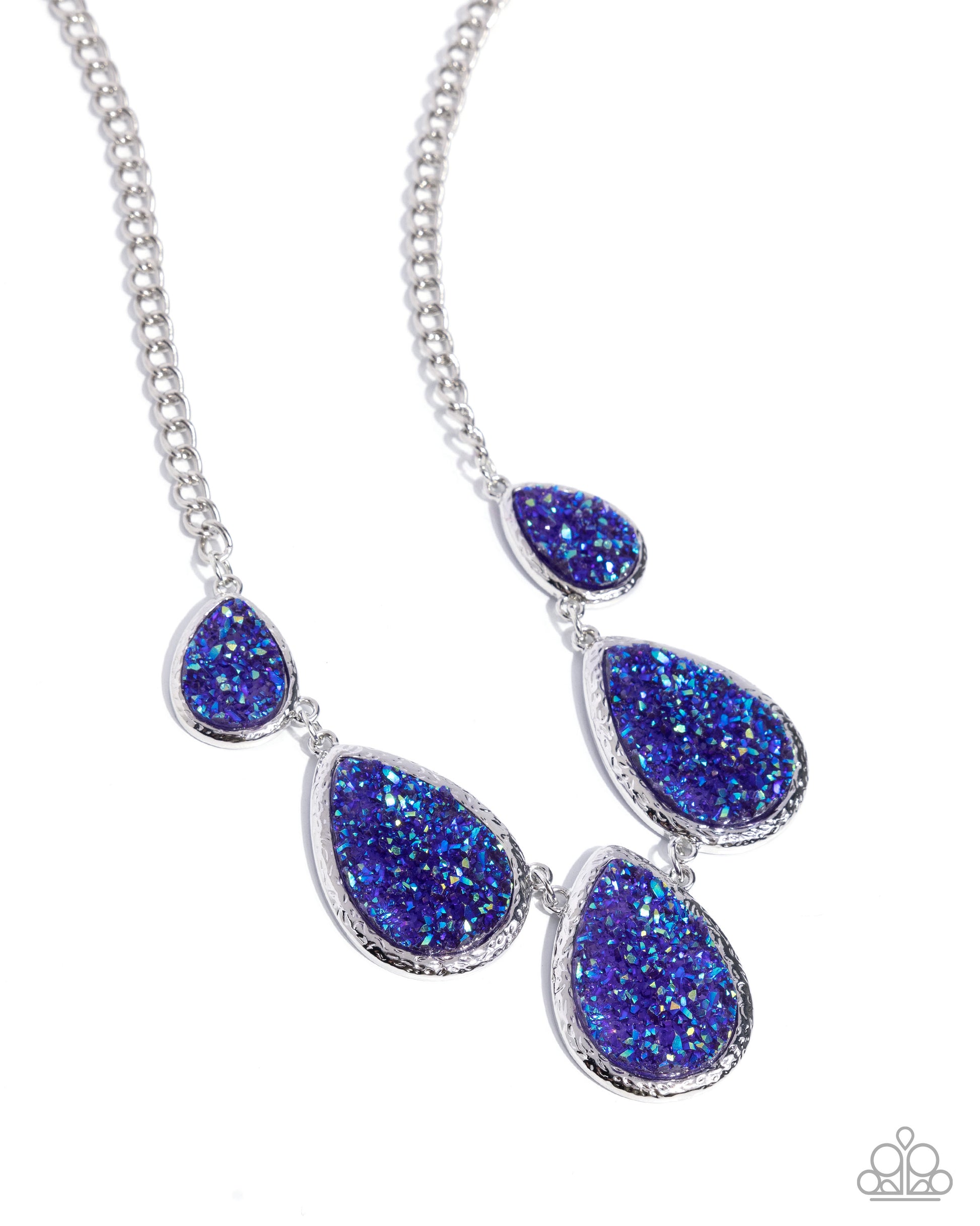 Geode Gamut - Multi Necklace - Paparazzi - Dare2bdazzlin N Jewelry