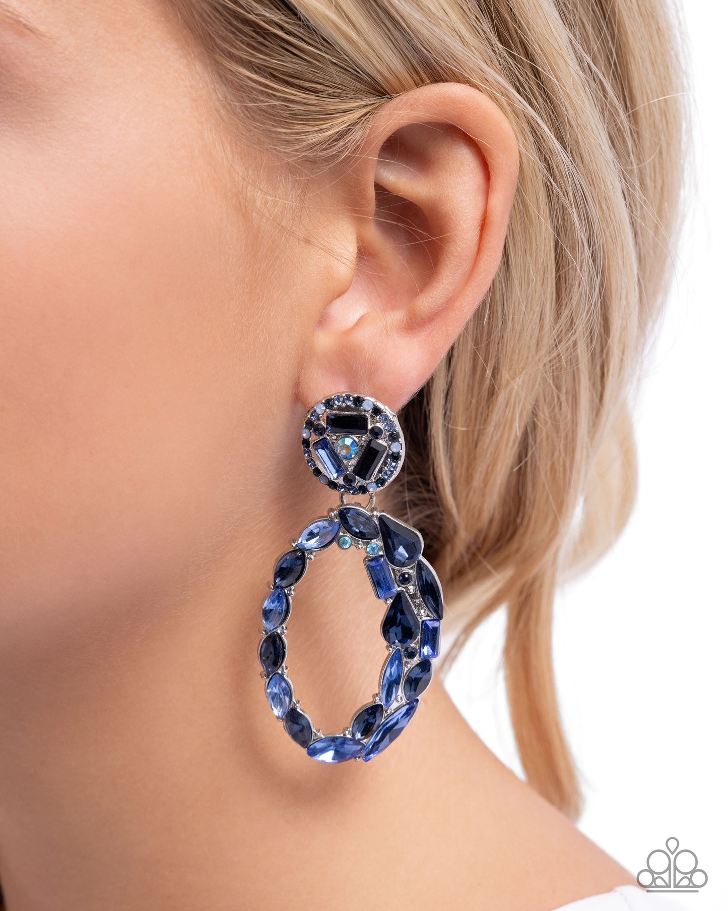 Eclectic Elevation - Blue Post Earring - Paparazzi - Dare2bdazzlin N Jewelry