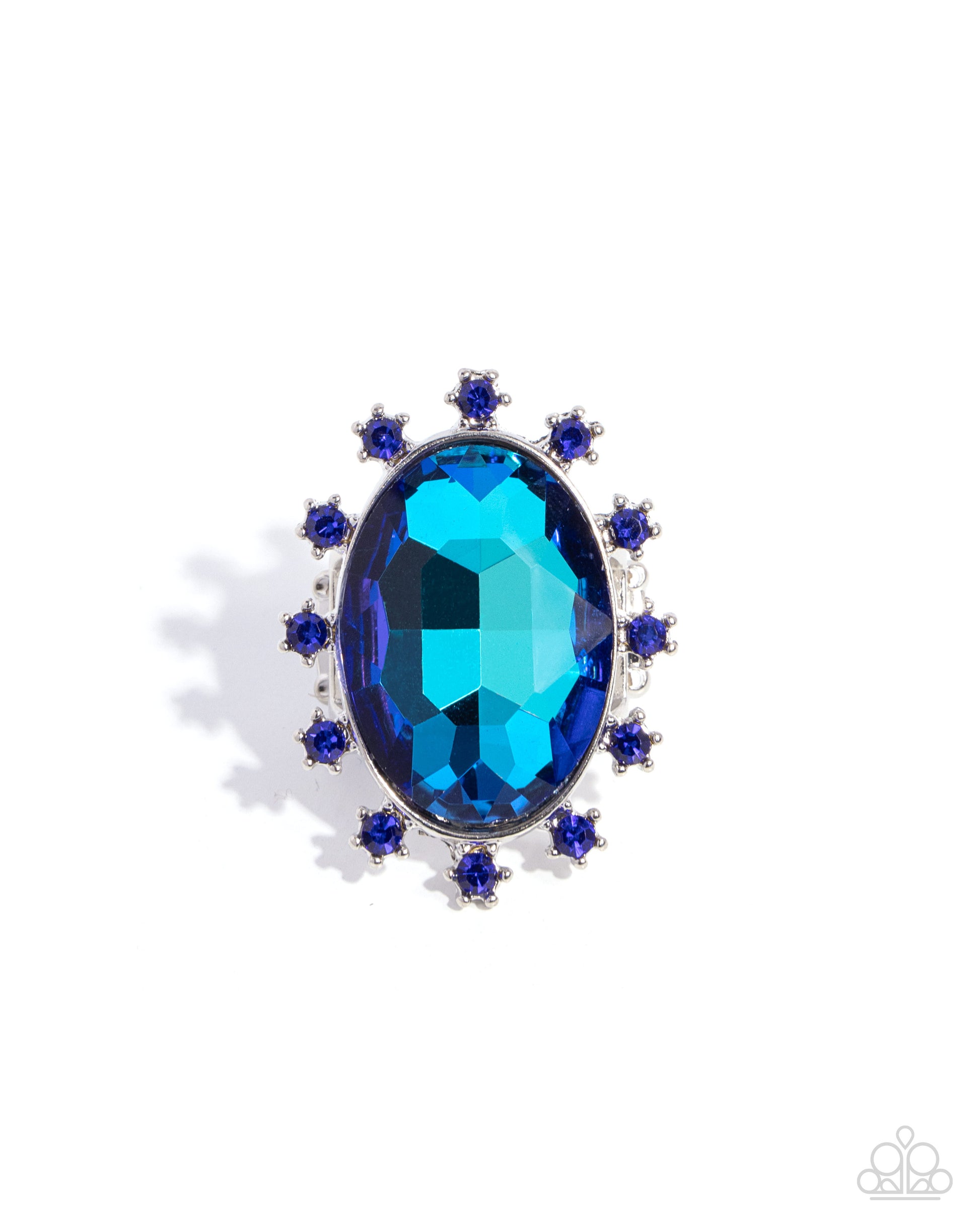 Make a Sound - Blue Ring - Paparazzi - Dare2bdazzlin N Jewelry