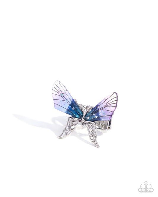 Light Landing - Blue Ring - Paparazzi - Dare2bdazzlin N Jewelry