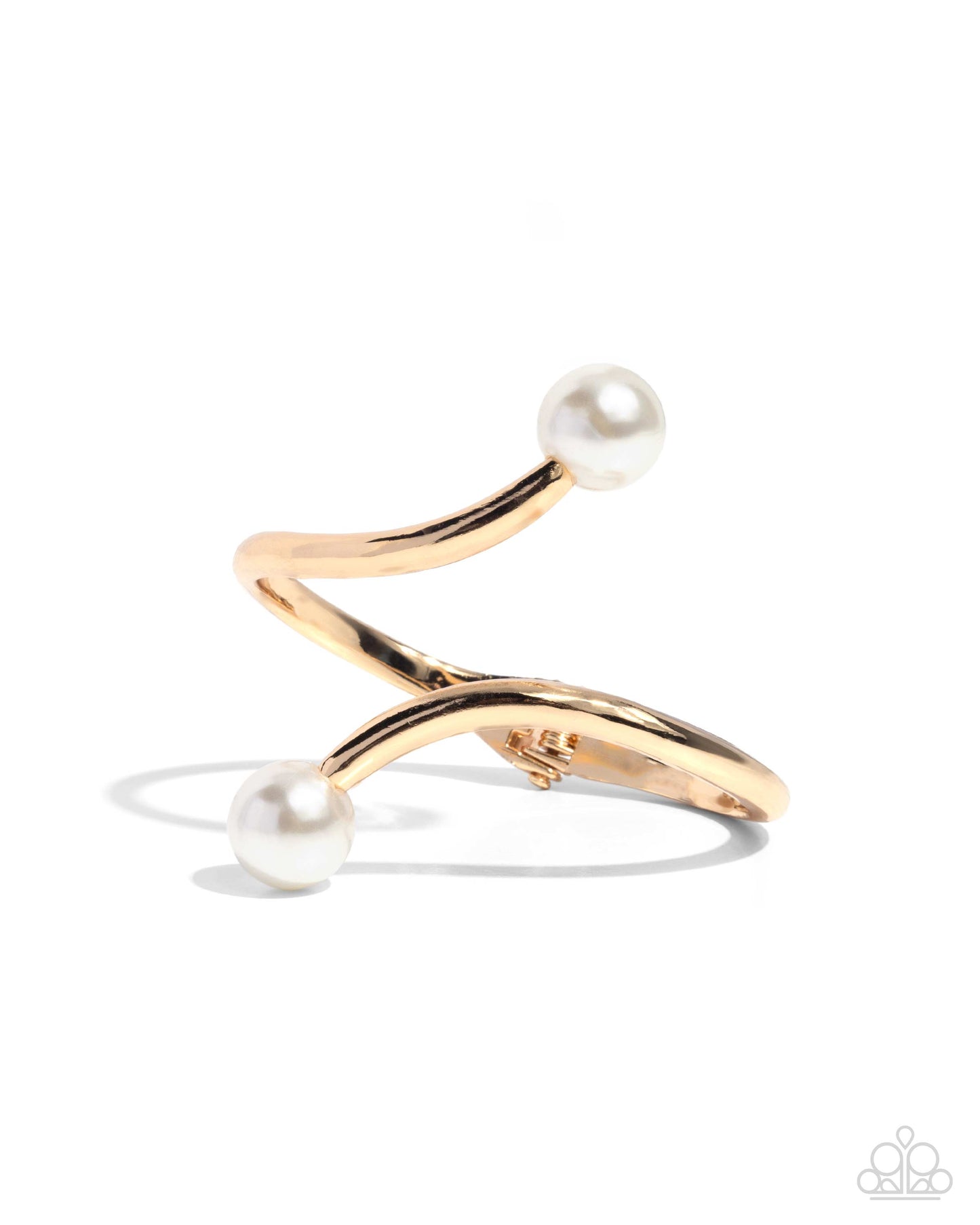 Effulgent Exemplar - Gold Bracelet - Paparazzi - Dare2bdazzlin N Jewelry