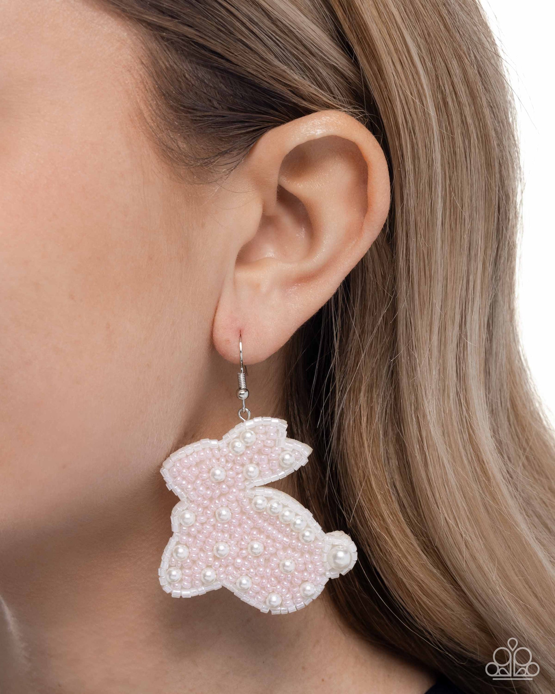 Easter Elegance - Pink Earring - Paparazzi - Dare2bdazzlin N Jewelry