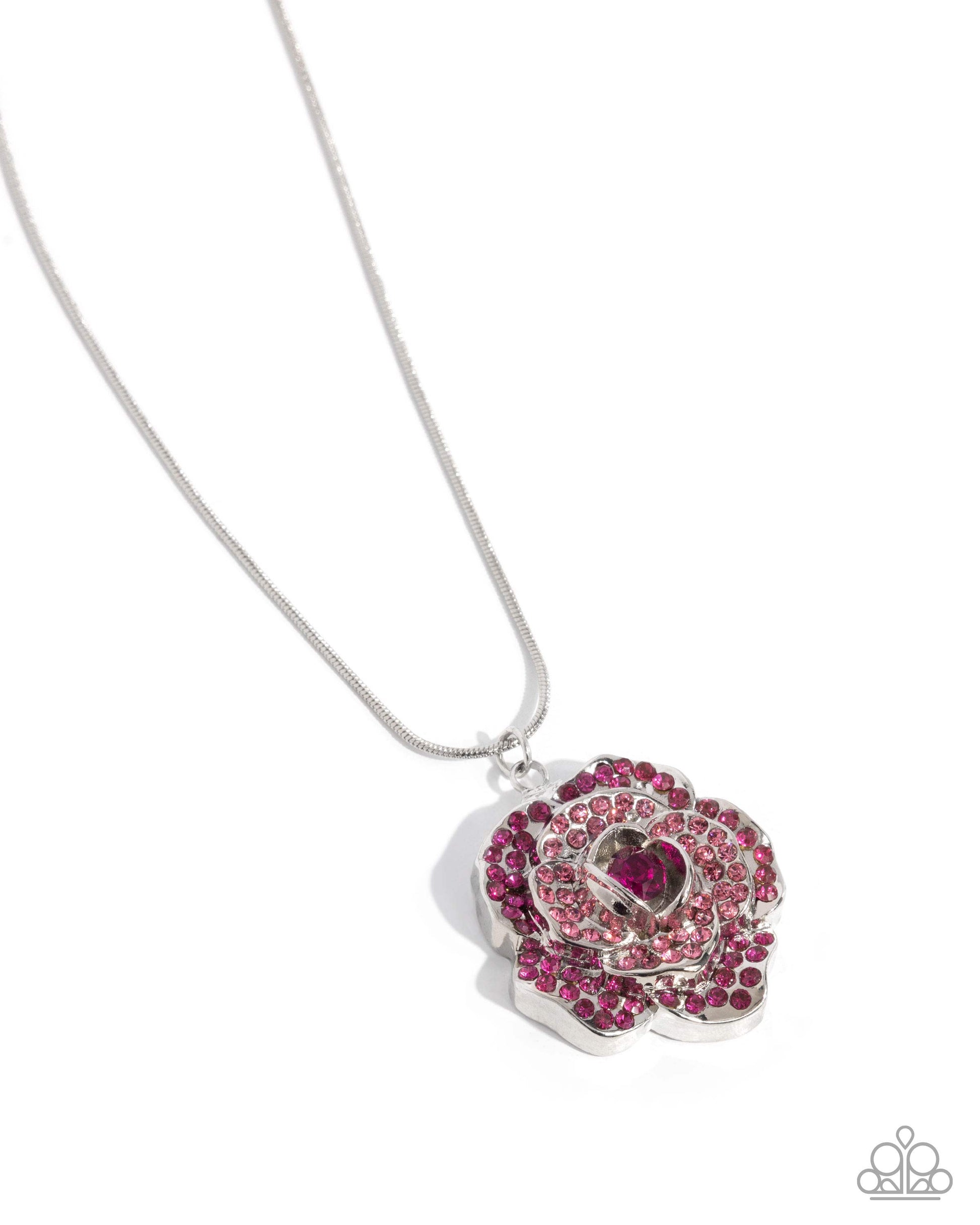 Blossoming Belle - Pink Necklace - Paparazzi - Dare2bdazzlin N Jewelry