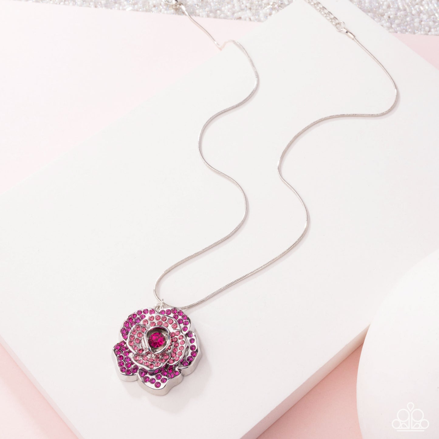Blossoming Belle - Pink Necklace - Paparazzi - Dare2bdazzlin N Jewelry