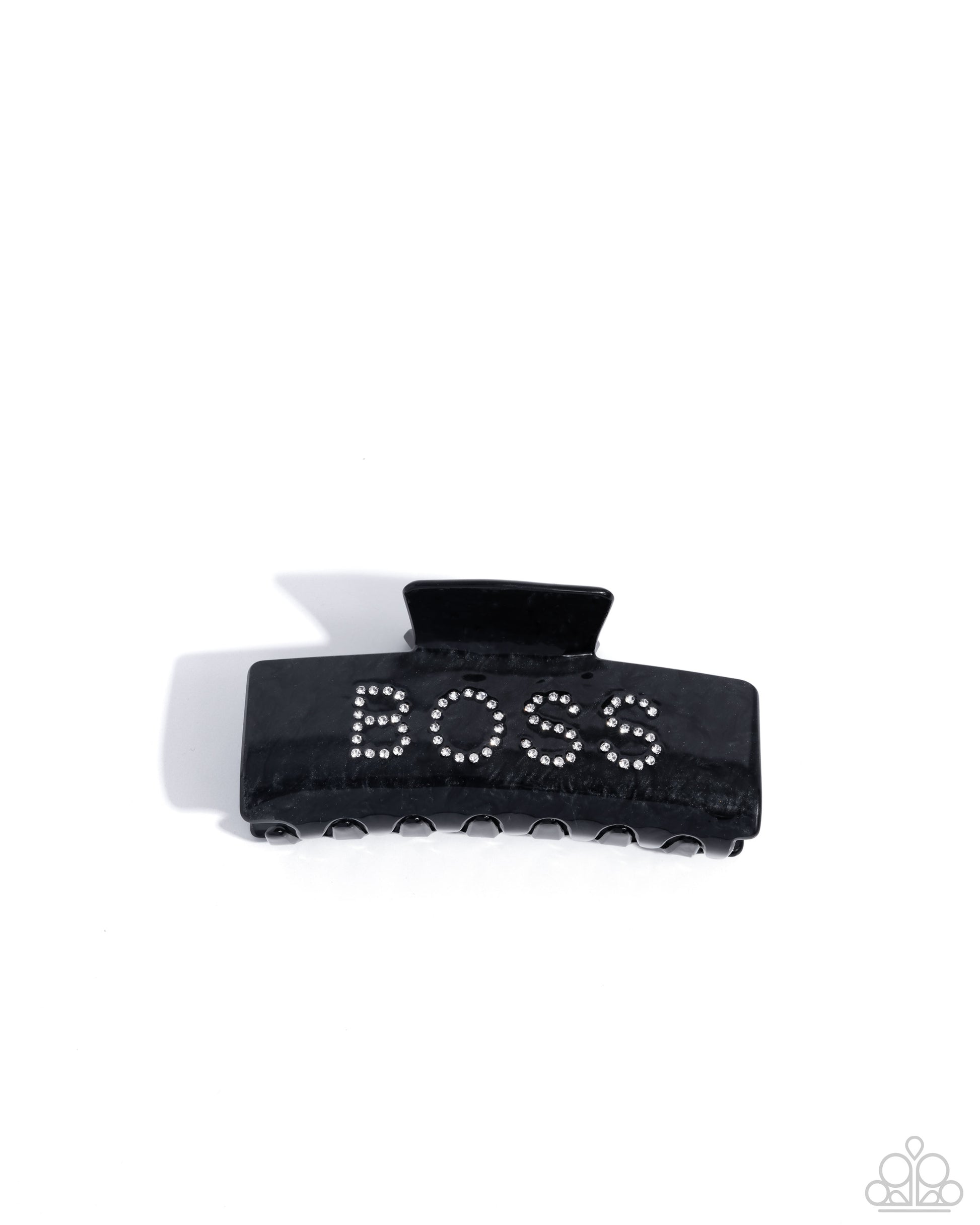 Boss Backdrop - Black Claw Clip - Paparazzi - Dare2bdazzlin N Jewelry