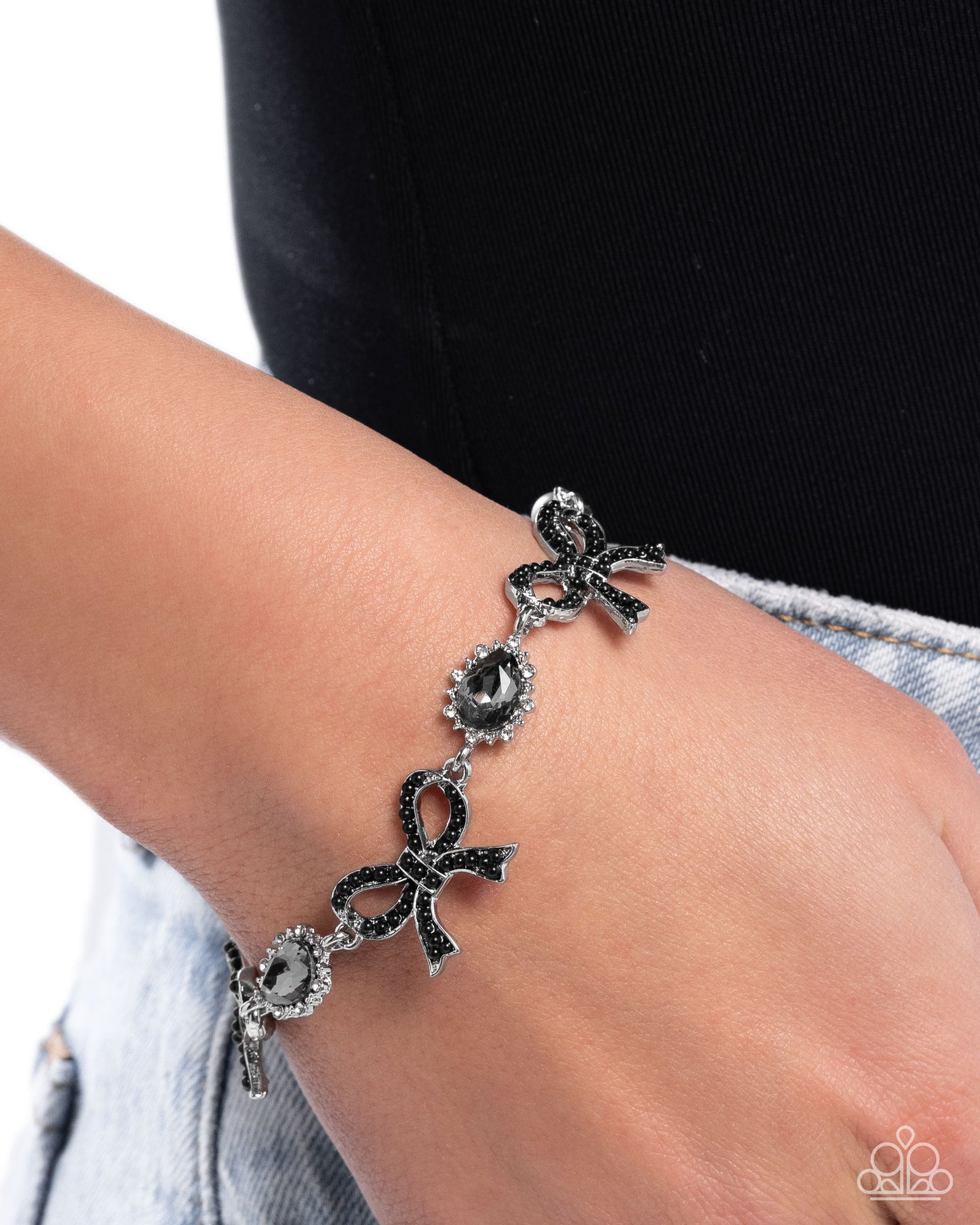 Coquette Caliber - Black Bracelet - Paparazzi - Dare2bdazzlin N Jewelry