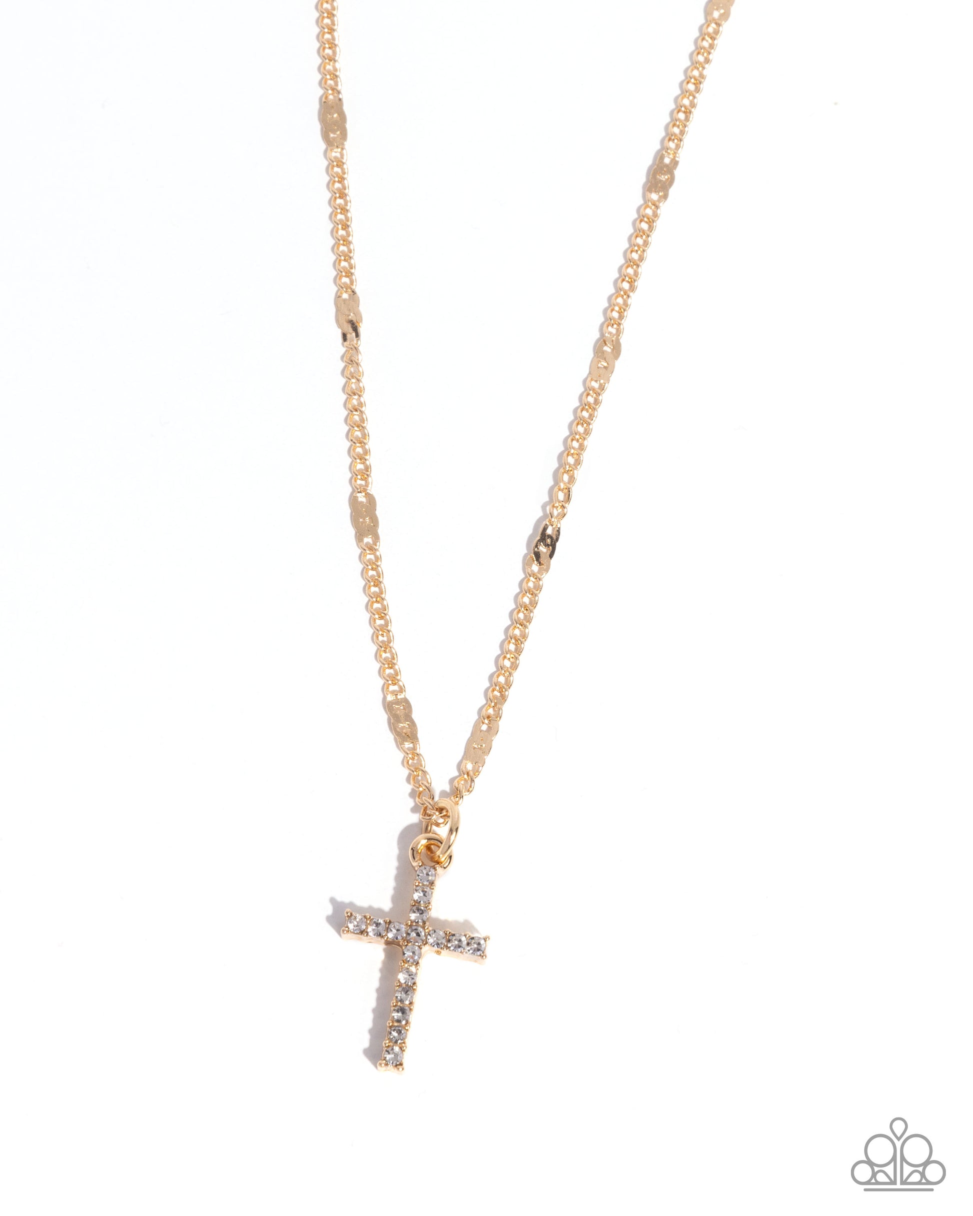 Endless Faith - Gold Necklace - Paparazzi - Dare2bdazzlin N Jewelry