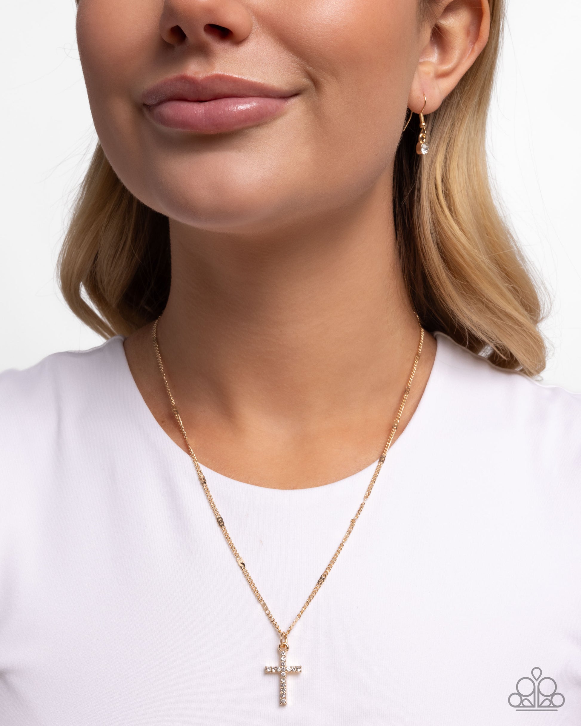 Endless Faith - Gold Necklace - Paparazzi - Dare2bdazzlin N Jewelry