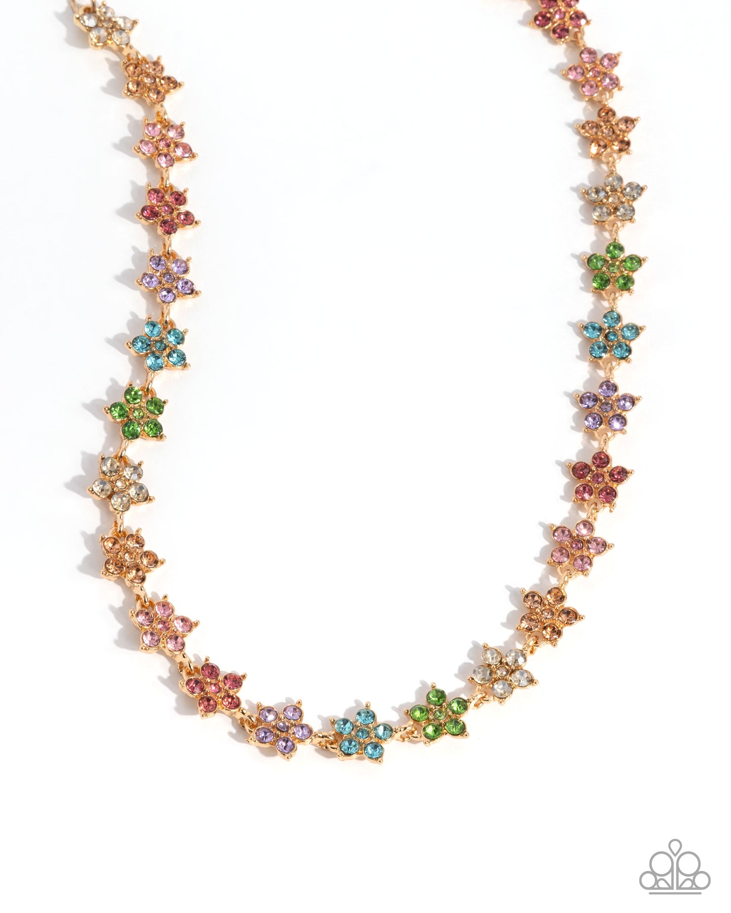Floral Field - Multi Choker - Paparazzi - Dare2bdazzlin N Jewelry