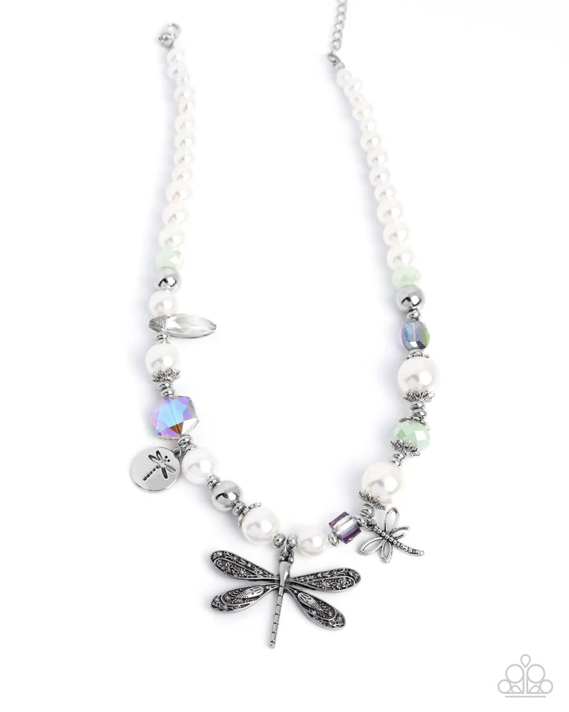 Dragonfly Delight Multi Necklace - Paparazzi - Dare2bdazzlin N Jewelry