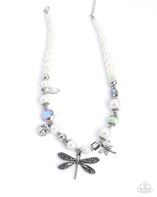 Dragonfly Delight Multi Necklace - Paparazzi - Dare2bdazzlin N Jewelry