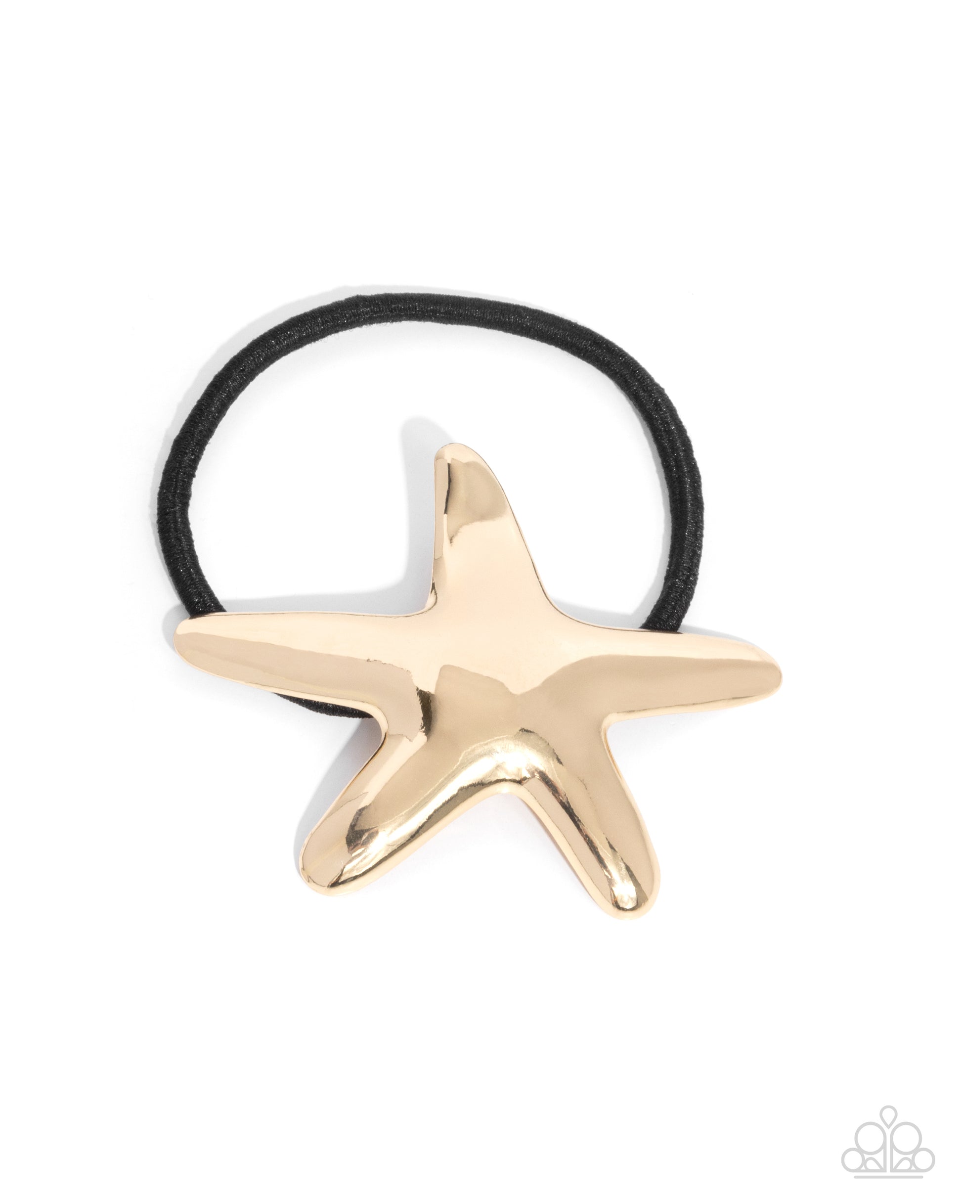 Sleek Starfish - Gold Hair Tie - Paparazzi - Dare2bdazzlin N Jewelry