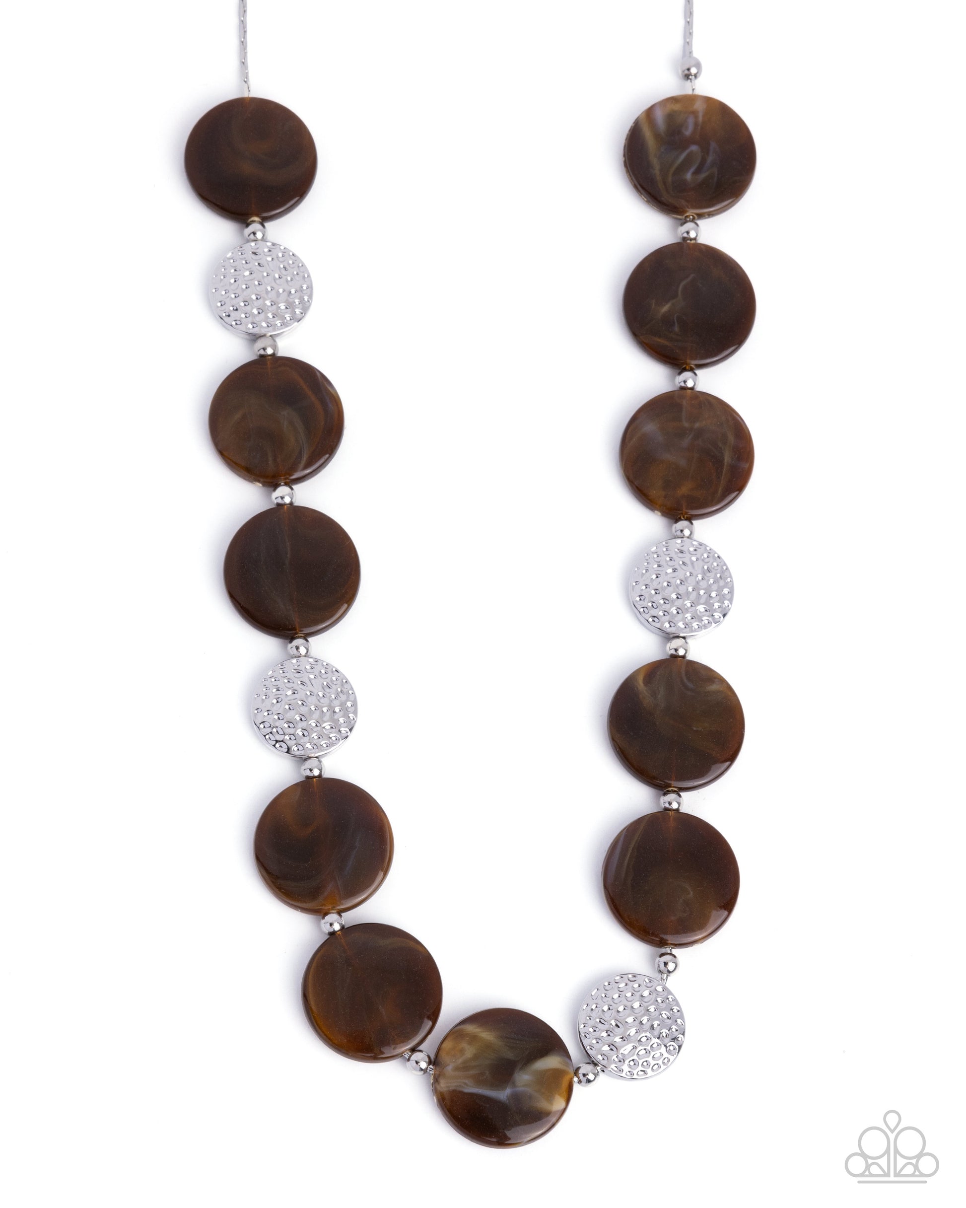 Swatch Shimmer - Brown Necklace - Paparazzi - Dare2bdazzlin N Jewelry