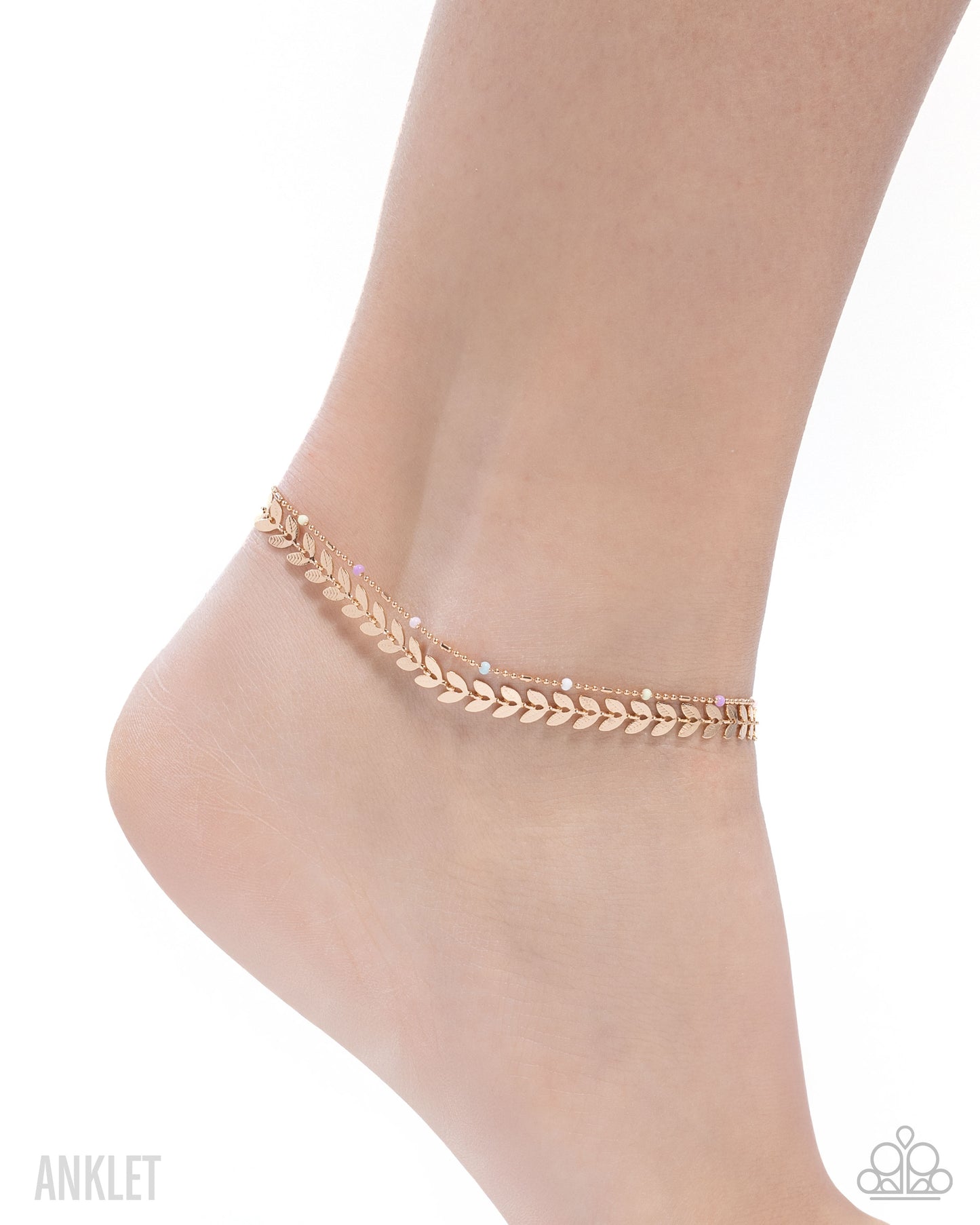 Actionable Anklet - Gold - Paparazzi - Dare2bdazzlin N Jewelry