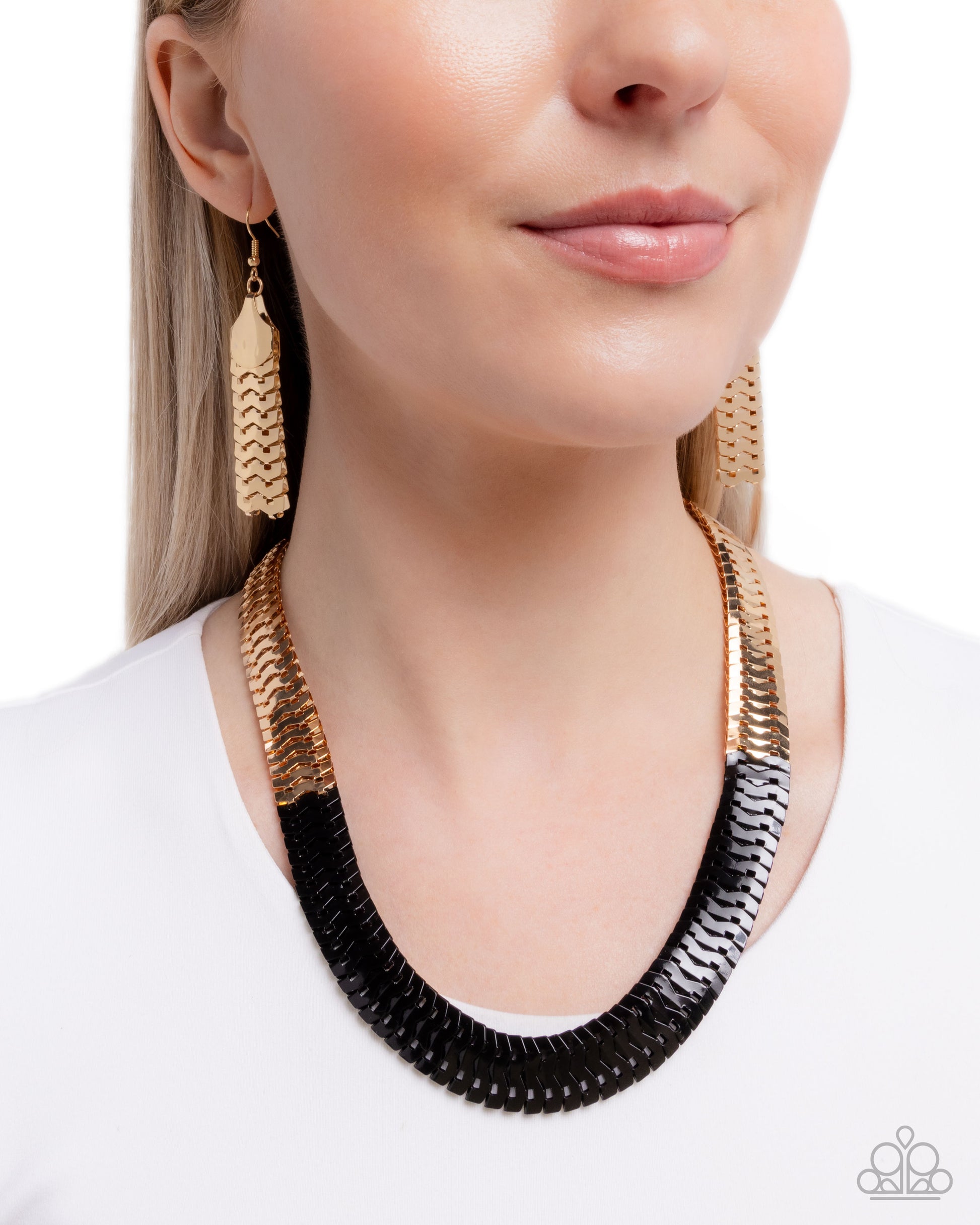 Painted Paradox - Black Necklace - Paparazzi - Dare2bdazzlin N Jewelry