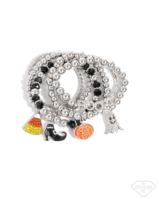 Spooky Shimmer Multi Bracelet - Paparazzi - Dare2bdazzlin N Jewelry