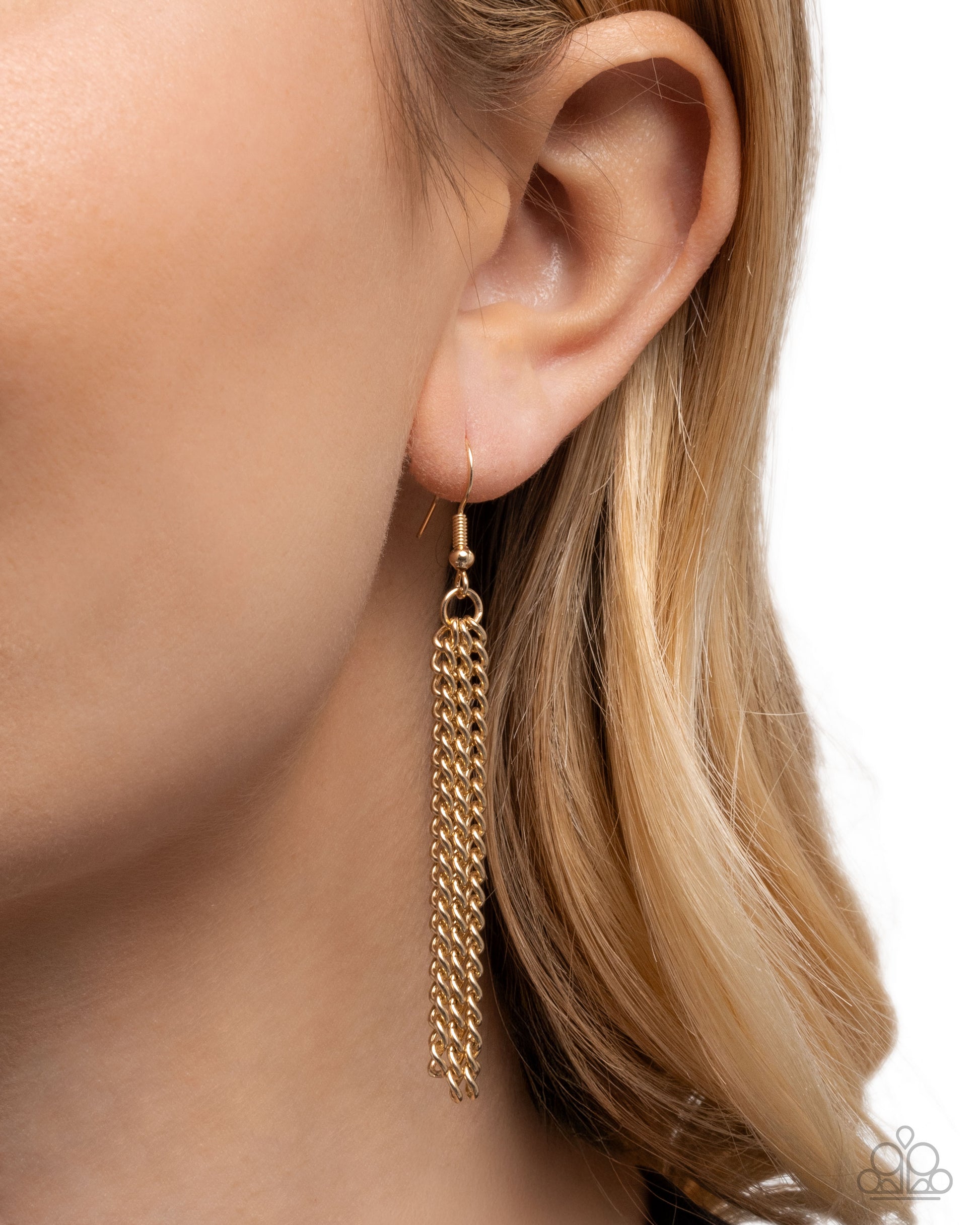 Heartfelt Honor - Gold Necklace - Paparazzi - Dare2bdazzlin N Jewelry