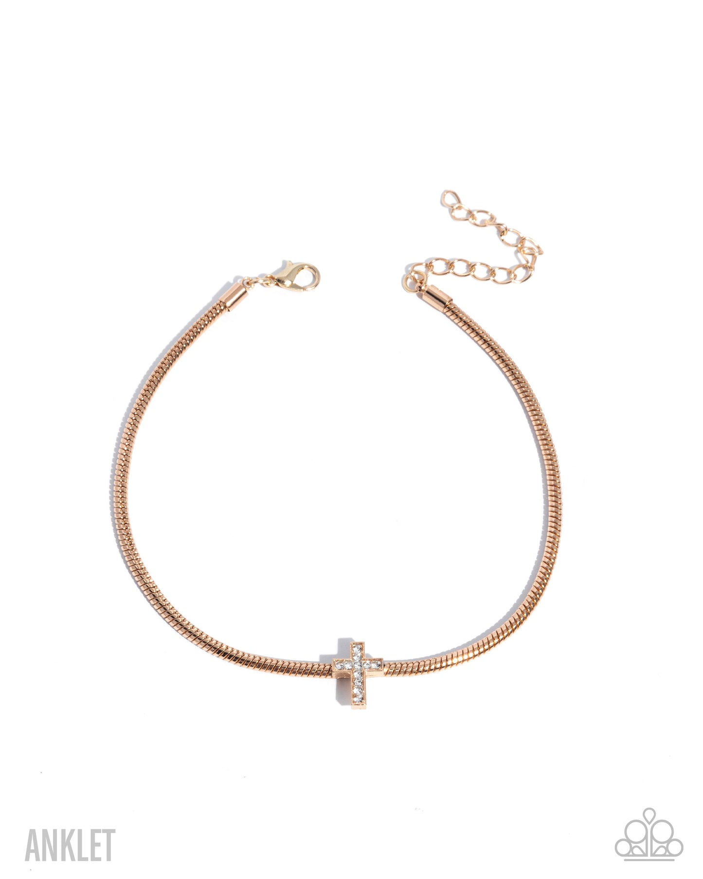 Heavenly Hope - Gold Anklet - Paparazzi - Dare2bdazzlin N Jewelry