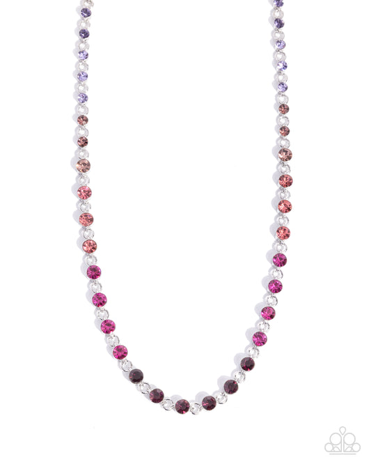 Mesmerizing Model - Purple Necklace - Paparazzi - Dare2bdazzlin N Jewelry