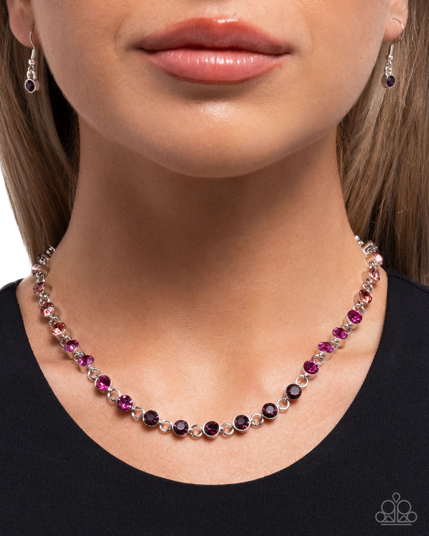 Mesmerizing Model - Purple Necklace - Paparazzi - Dare2bdazzlin N Jewelry