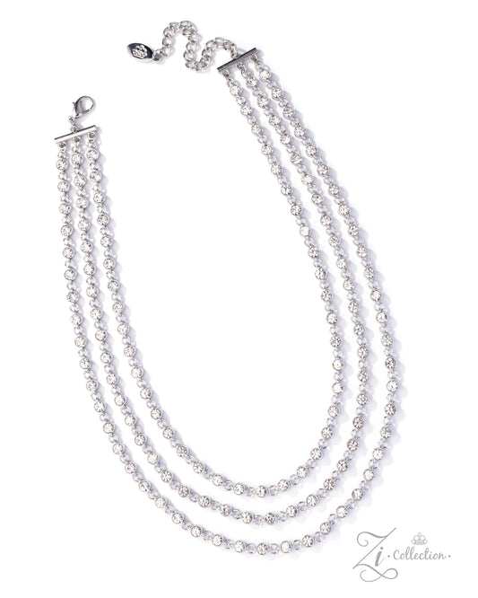 Demure - White - 2025 Zi Collection Necklace - Dare2bdazzlin N Jewelry