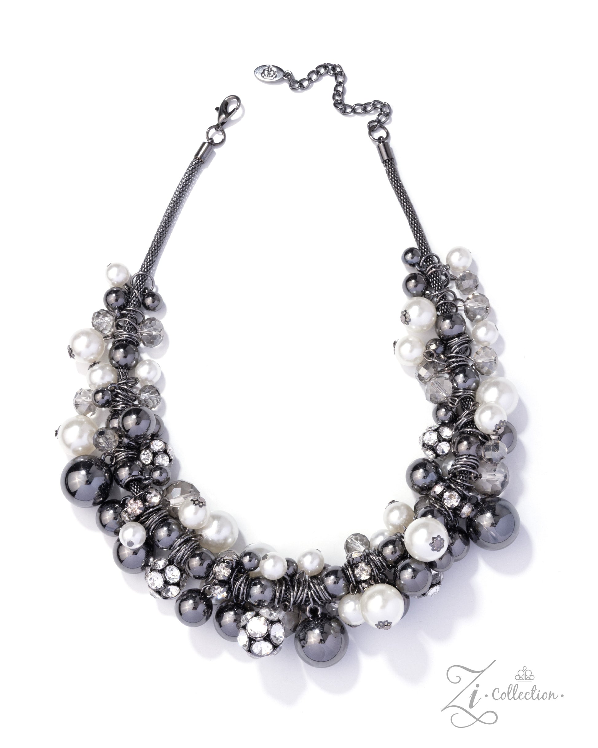 Mischievous - Gunmetal - 2025 Zi Collection Necklace - Dare2bdazzlin N Jewelry