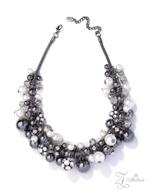 Mischievous - Gunmetal - 2025 Zi Collection Necklace - Dare2bdazzlin N Jewelry