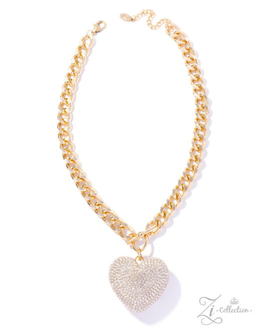 Enamored - Gold - 2025 Zi Collection Necklace - Dare2bdazzlin N Jewelry