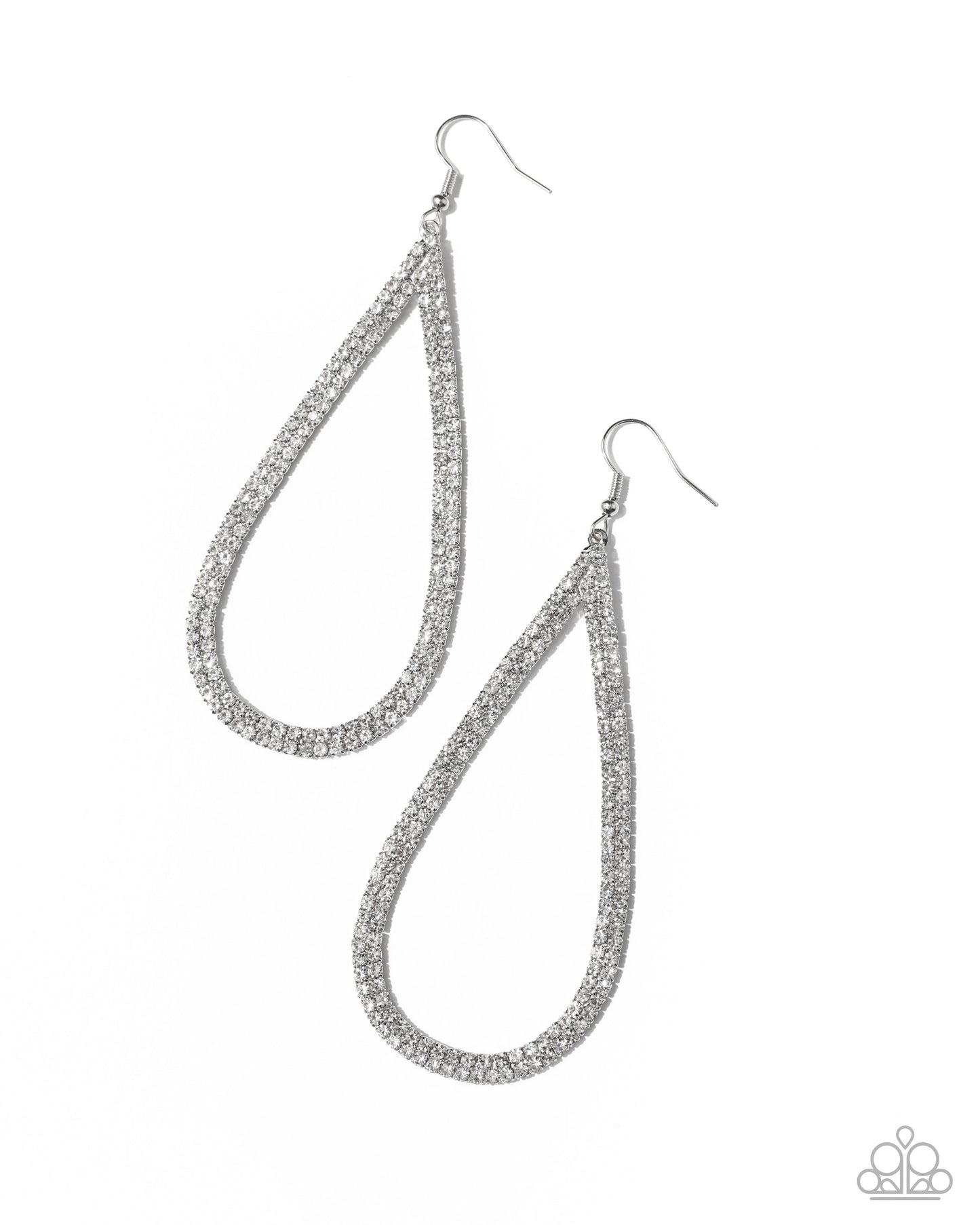 Traditional Twinkle - White Earring - Paparazzi - Dare2bdazzlin N Jewelry