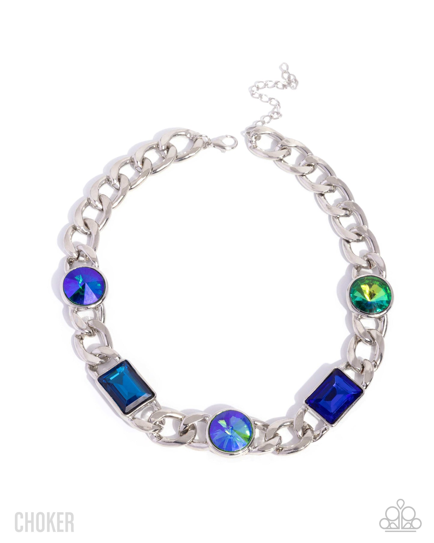 Groundbreaking Glitter - Green Choker - Paparazzi - Dare2bdazzlin N Jewelry