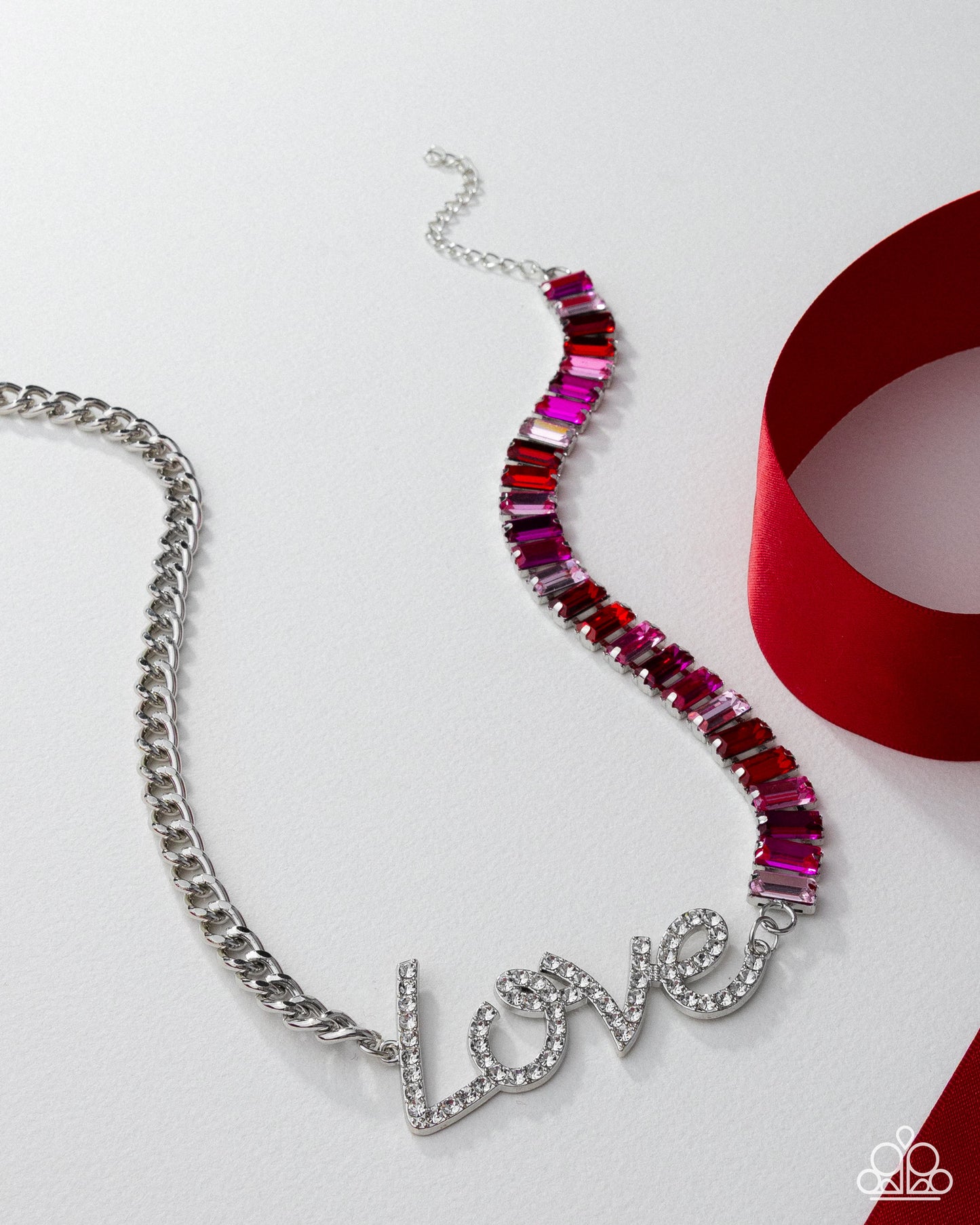 Lovely Contrast - Multi Necklace - Paparazzi - Dare2bdazzlin N Jewelry