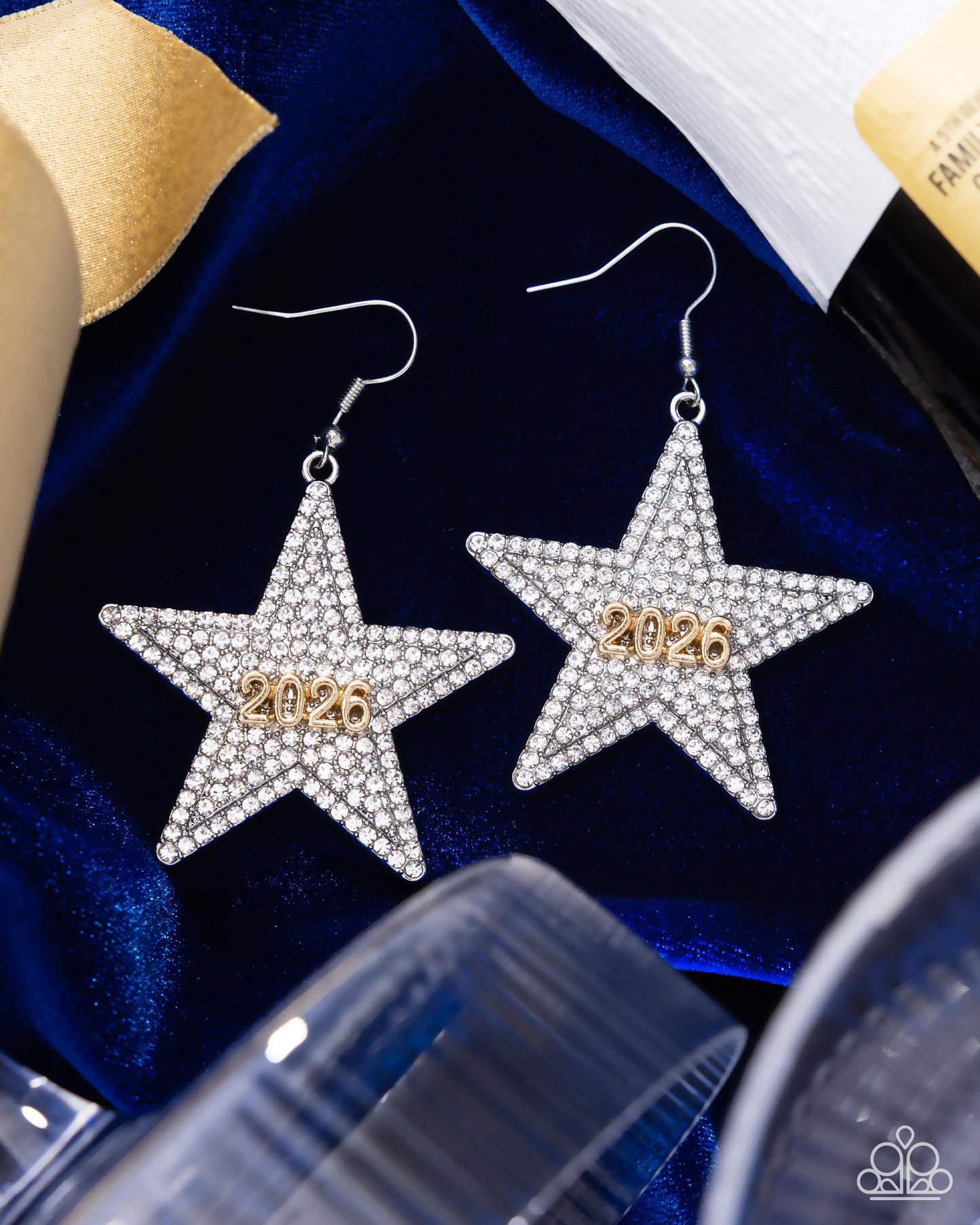 Celebratory Character - White Earring - Paparazzi - Dare2bdazzlin N Jewelry