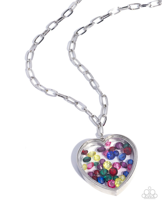 Cupid Collection - Multi Necklace - Paparazzi - Dare2bdazzlin N Jewelry